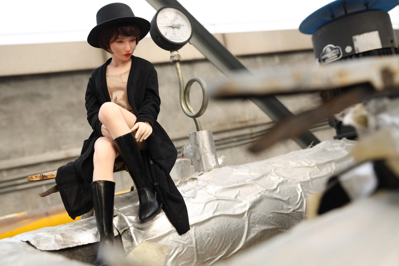 Reka sexdukke (Climax Doll Mini 60cm B-cup silikon)