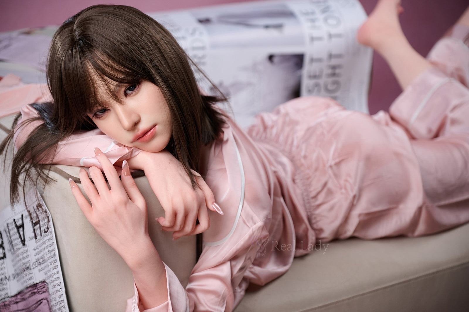 Viki sexdukke (Real Lady 150 cm F-cup R10 silikon)