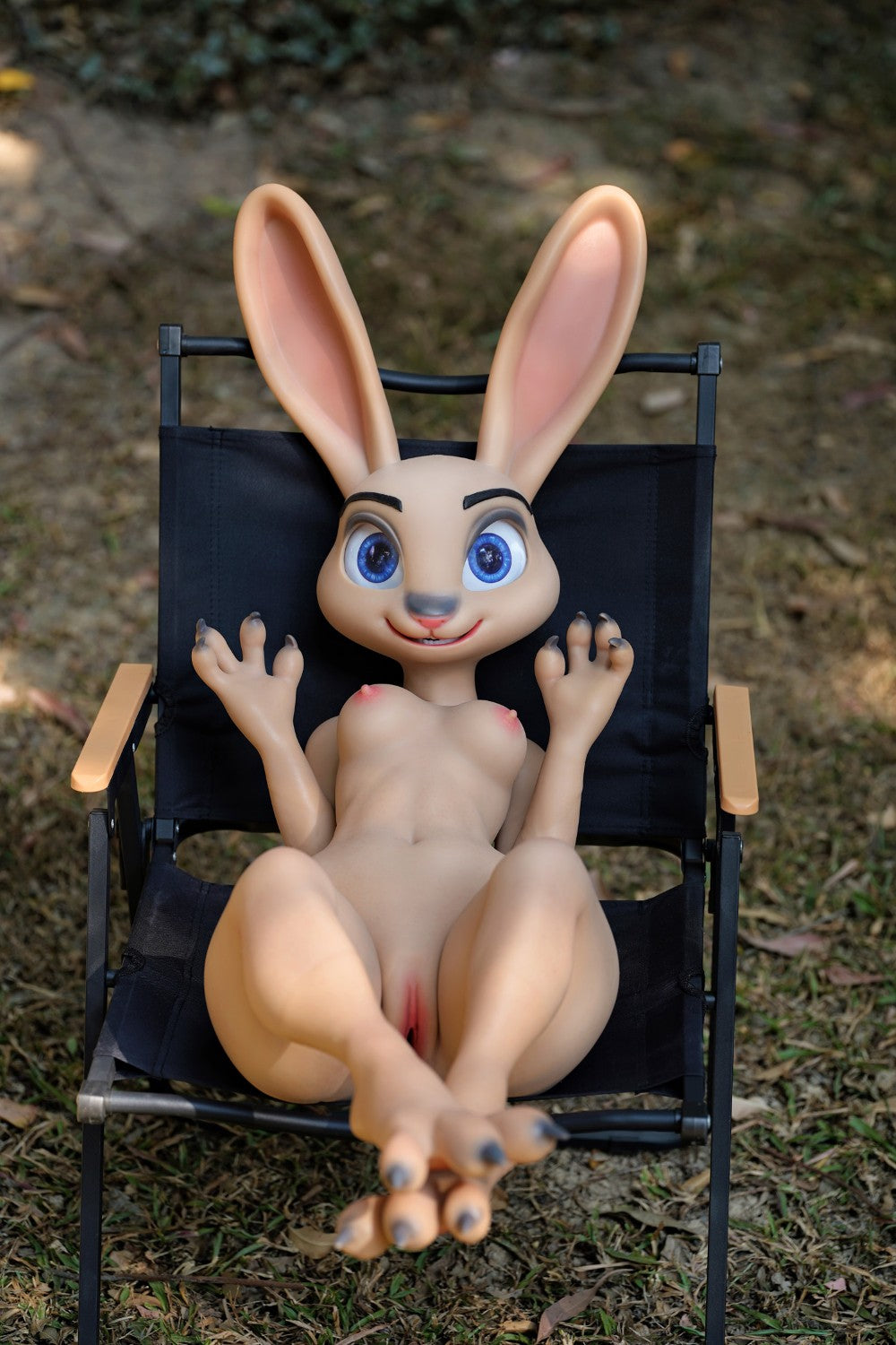 Judy kaninen sexdukke (Dolls Castle 120cm C-cup Silikon)