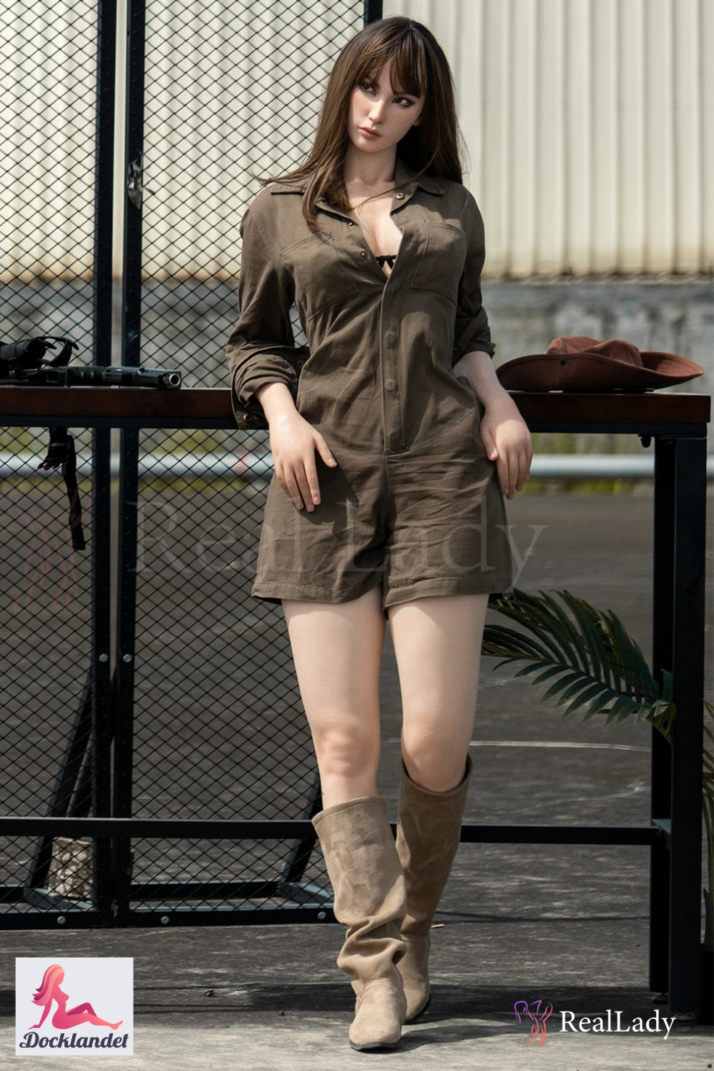 Catlin sexdukke (Real Lady 170 cm C-cup S23 silikon)