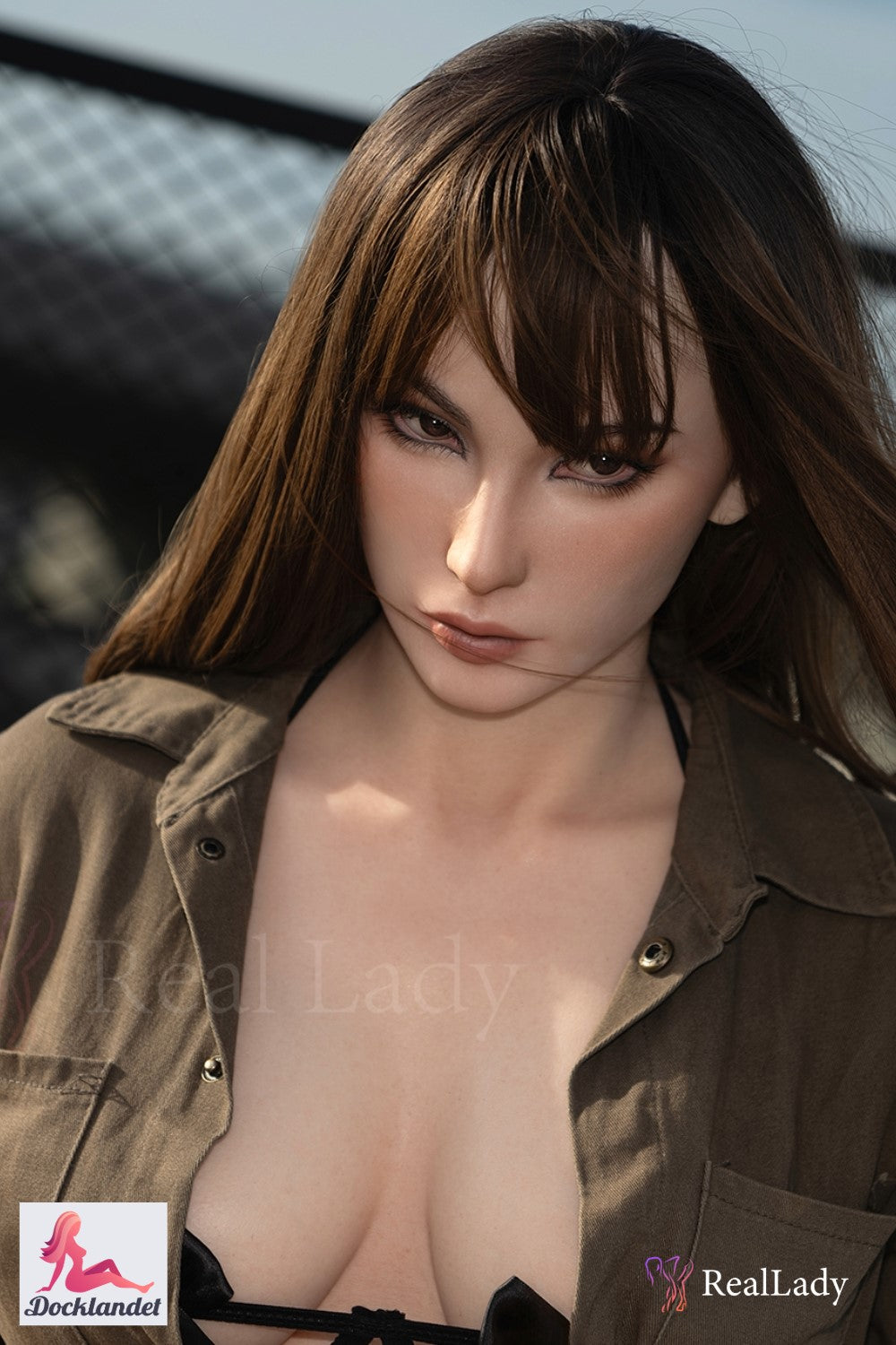 Catlin sexdukke (Real Lady 170 cm C-cup S23 silikon)