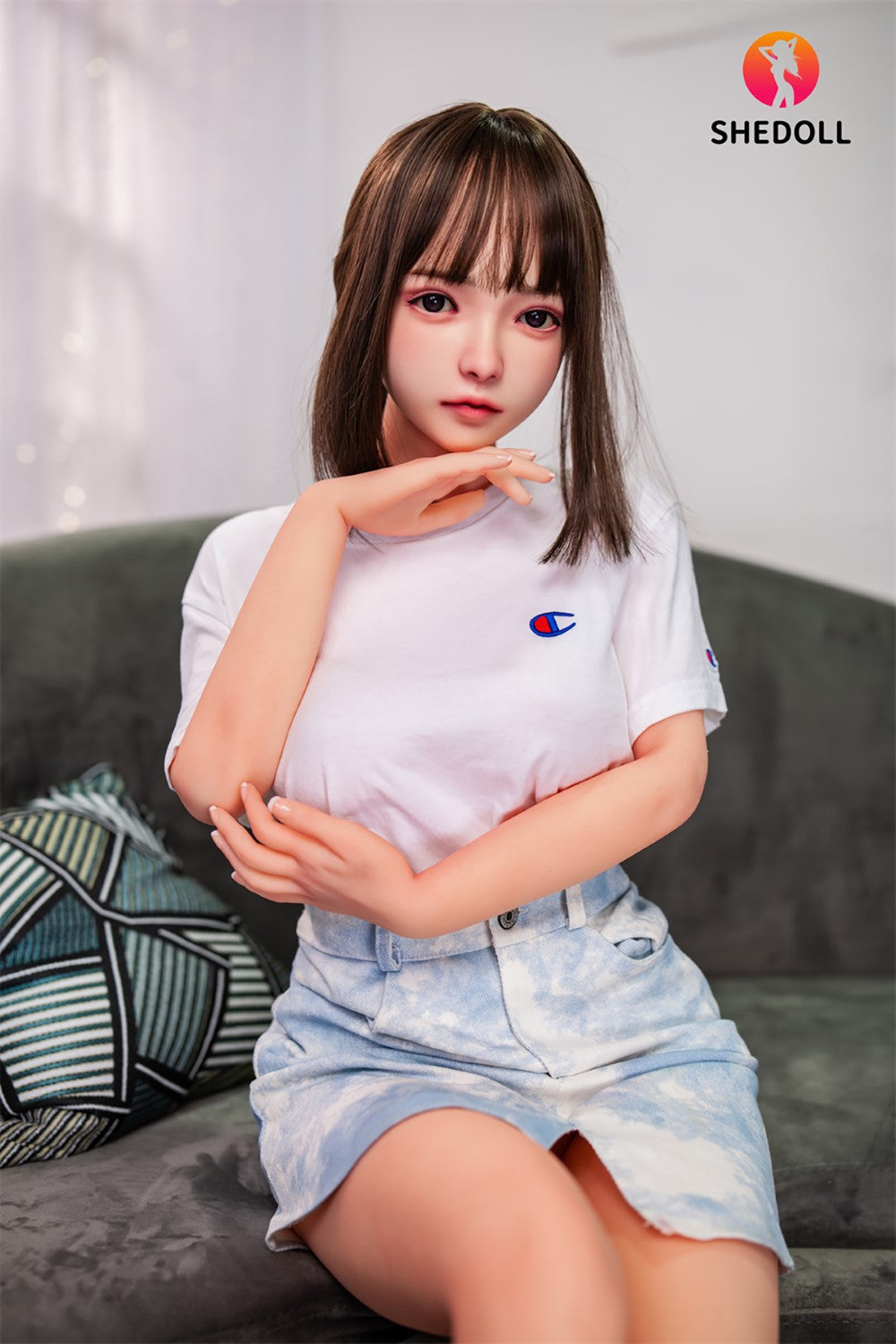 Roy sexdukke (SHEDOLL 148 cm D-cup #SH001 TPE+Silicon)