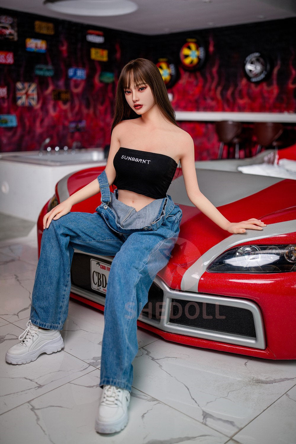 Beryl sexdukke (SHEDOLL 158 cm C-cup #SH004 TPE+Silicon)