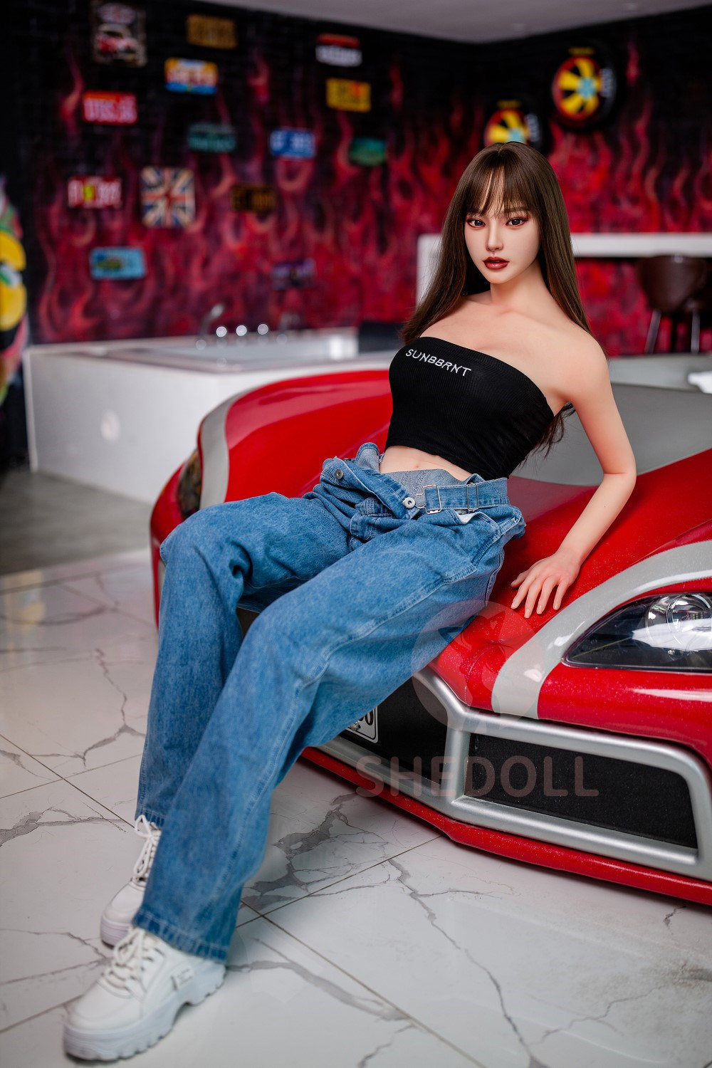 Beryl sexdukke (SHEDOLL 158 cm C-cup #SH004 TPE+Silicon)