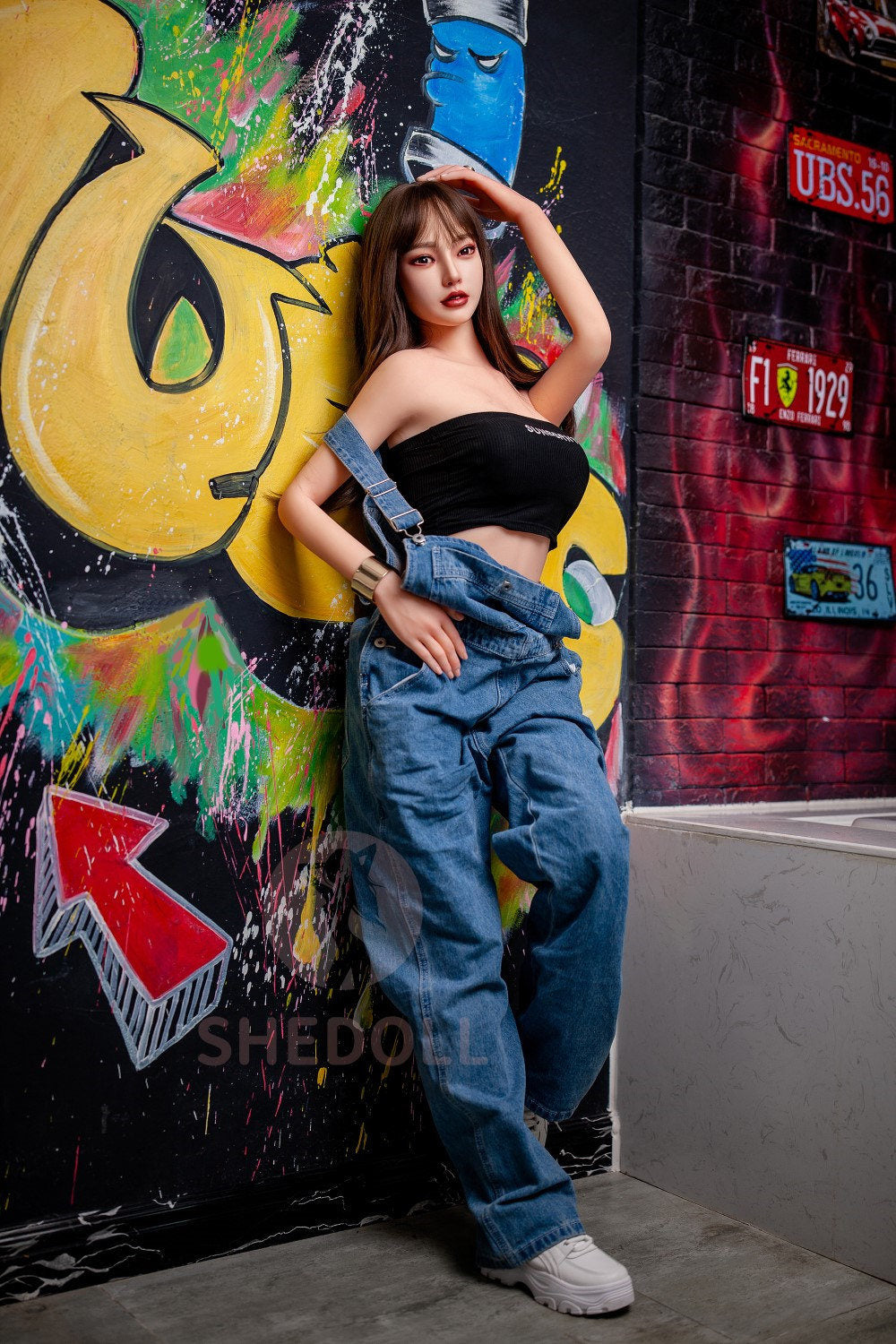 Beryl sexdukke (SHEDOLL 158 cm C-cup #SH004 TPE+Silicon)