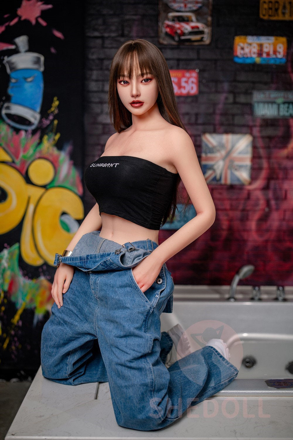 Beryl sexdukke (SHEDOLL 158 cm C-cup #SH004 TPE+Silicon)