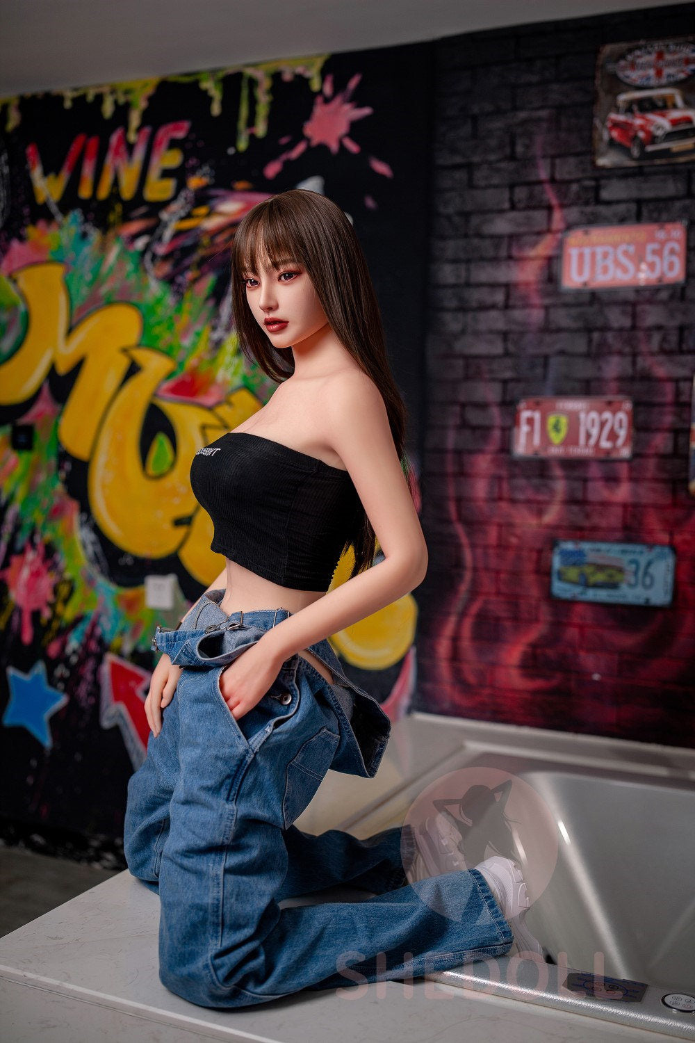 Beryl sexdukke (SHEDOLL 158 cm C-cup #SH004 TPE+Silicon)