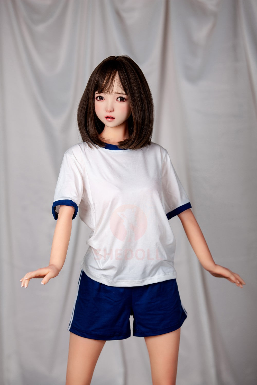 Sukkertøy sexdukke (SHEDOLL 148 cm D-cup #SH012 TPE+Silicon)