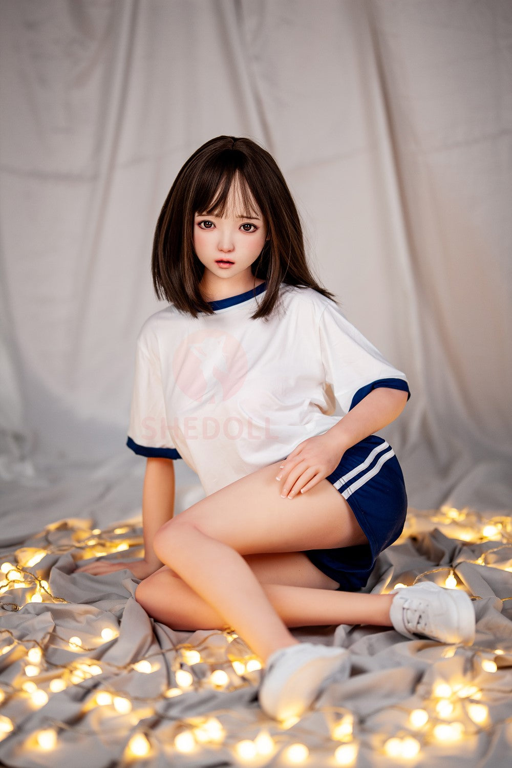 Sukkertøy sexdukke (SHEDOLL 148 cm D-cup #SH012 TPE+Silicon)