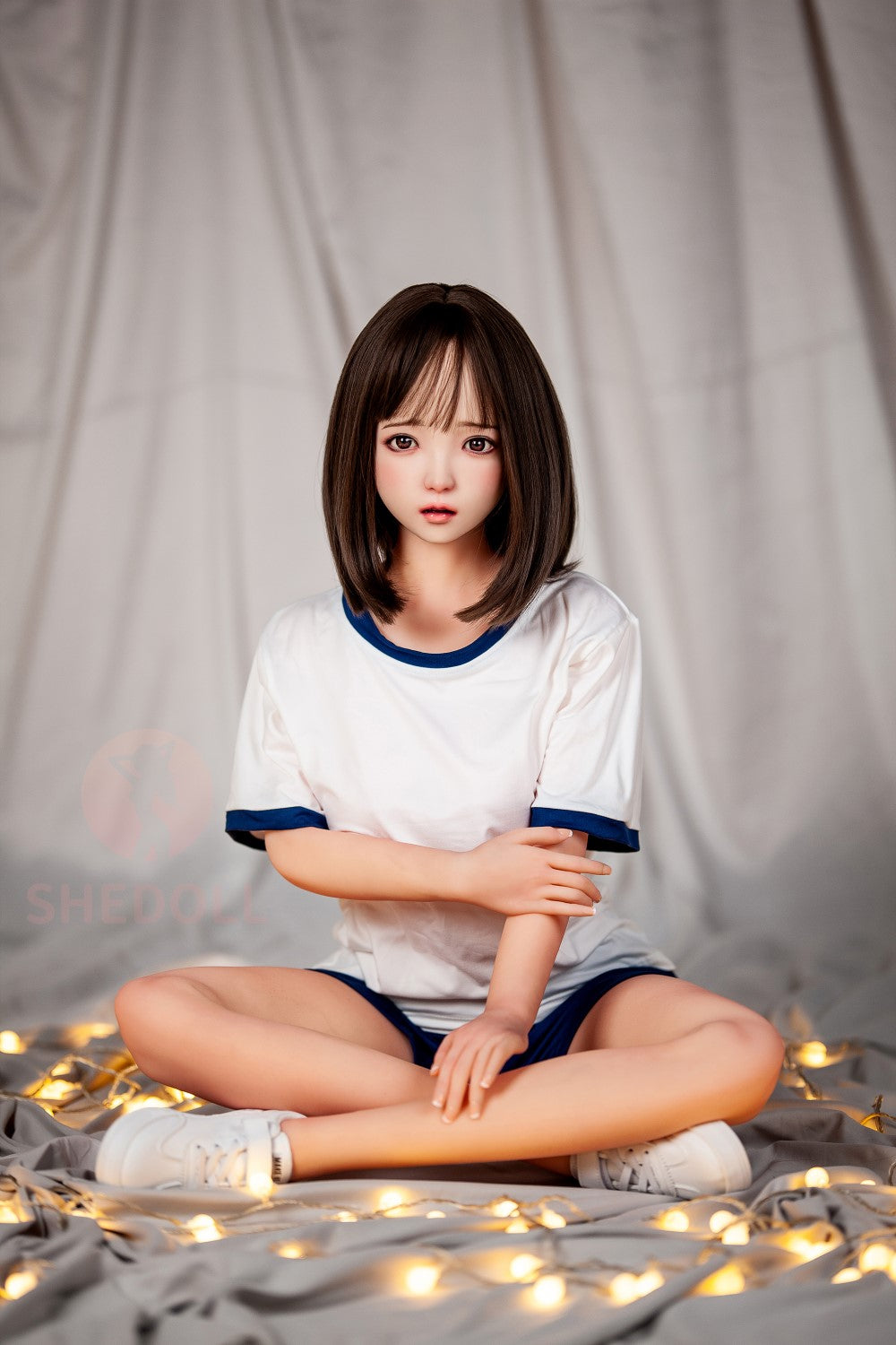 Sukkertøy sexdukke (SHEDOLL 148 cm D-cup #SH012 TPE+Silicon)