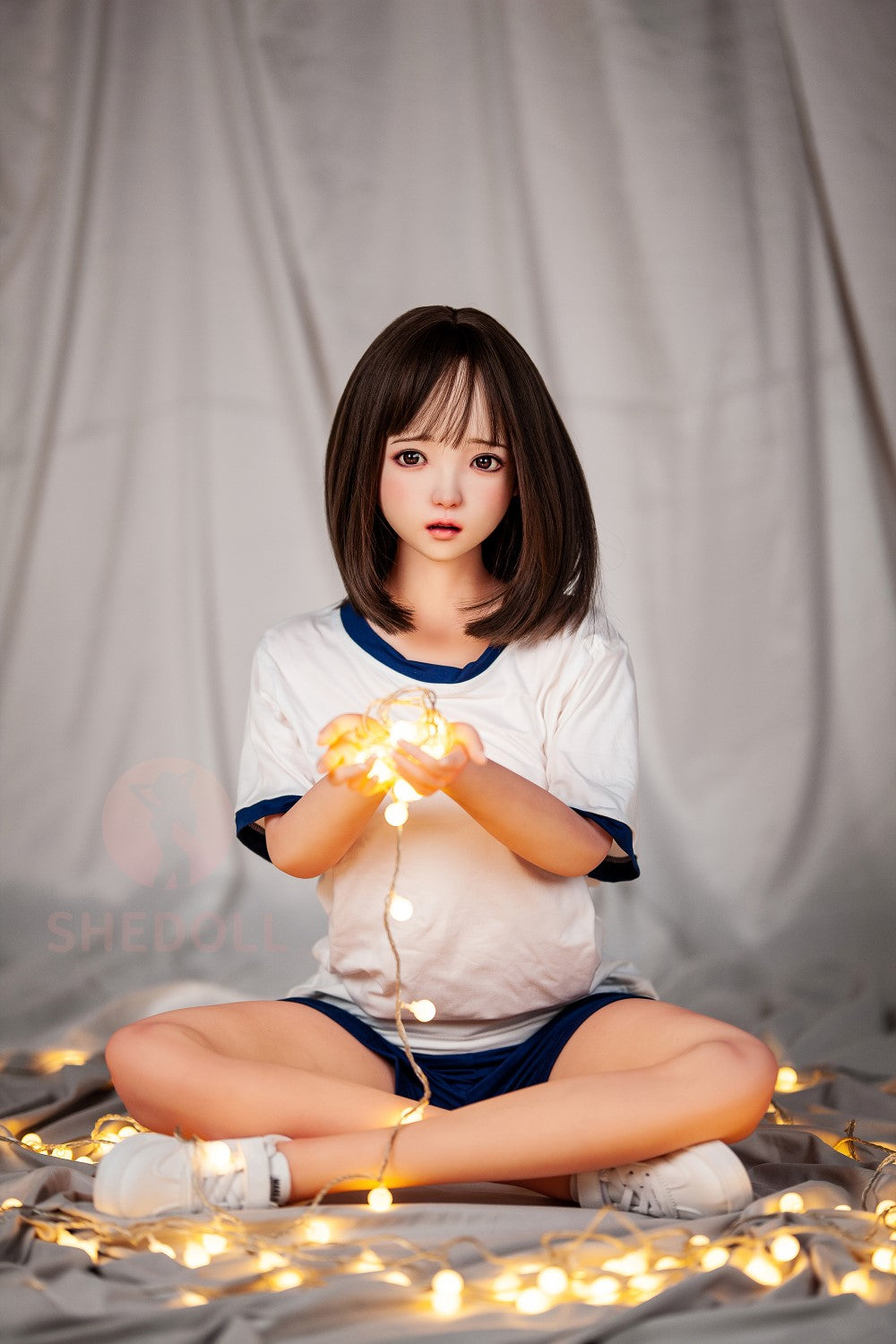 Sukkertøy sexdukke (SHEDOLL 148 cm D-cup #SH012 TPE+Silicon)