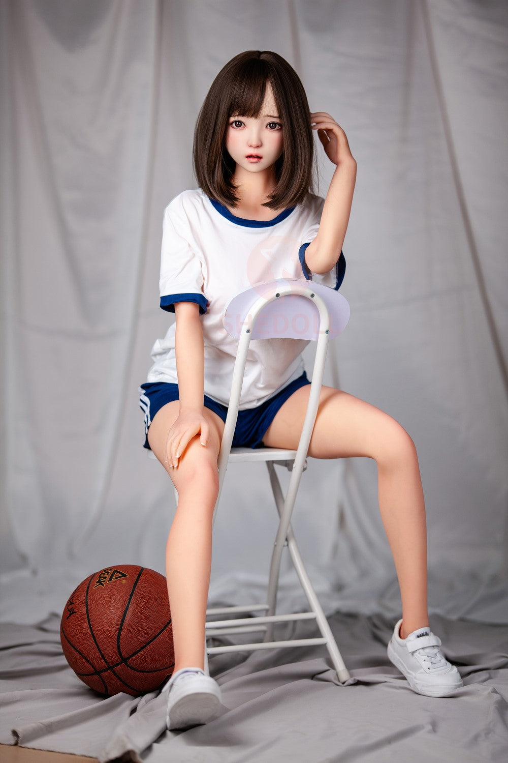 Sukkertøy sexdukke (SHEDOLL 148 cm D-cup #SH012 TPE+Silicon)