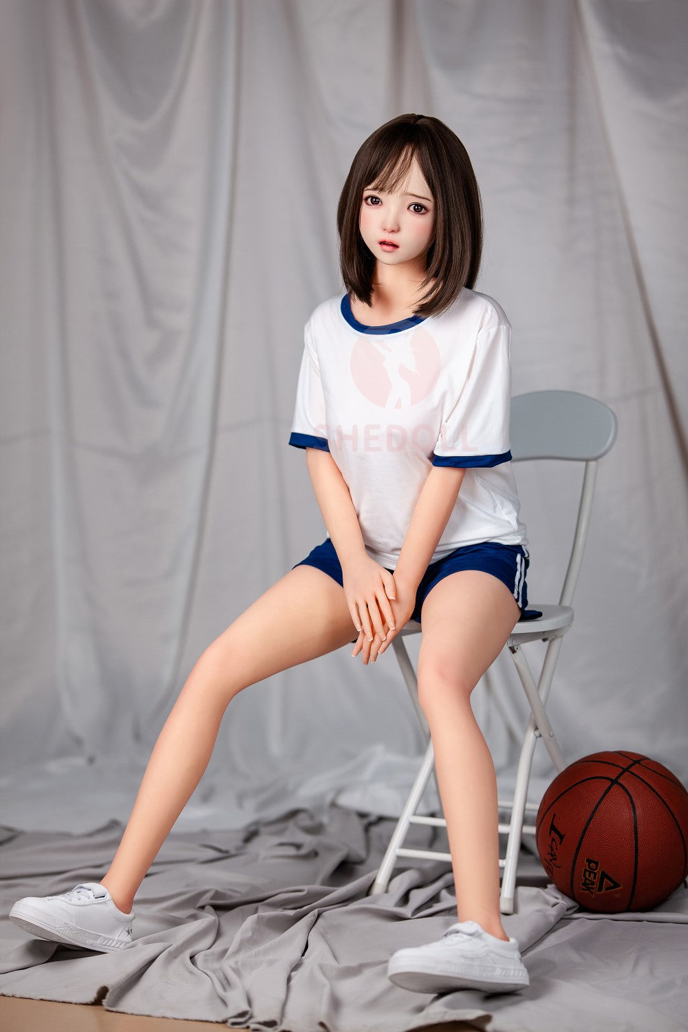 Sukkertøy sexdukke (SHEDOLL 148 cm D-cup #SH012 TPE+Silicon)