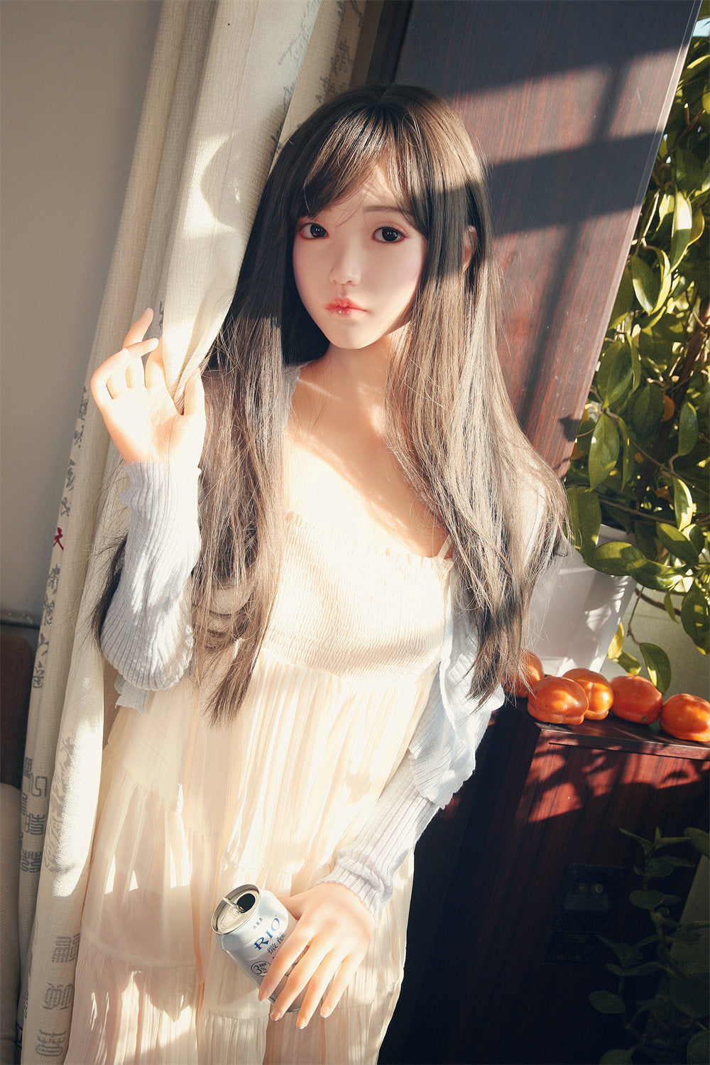Kalk sexdukke (SHEDOLL 158cm C-cup #SH015 TPE+silikon)