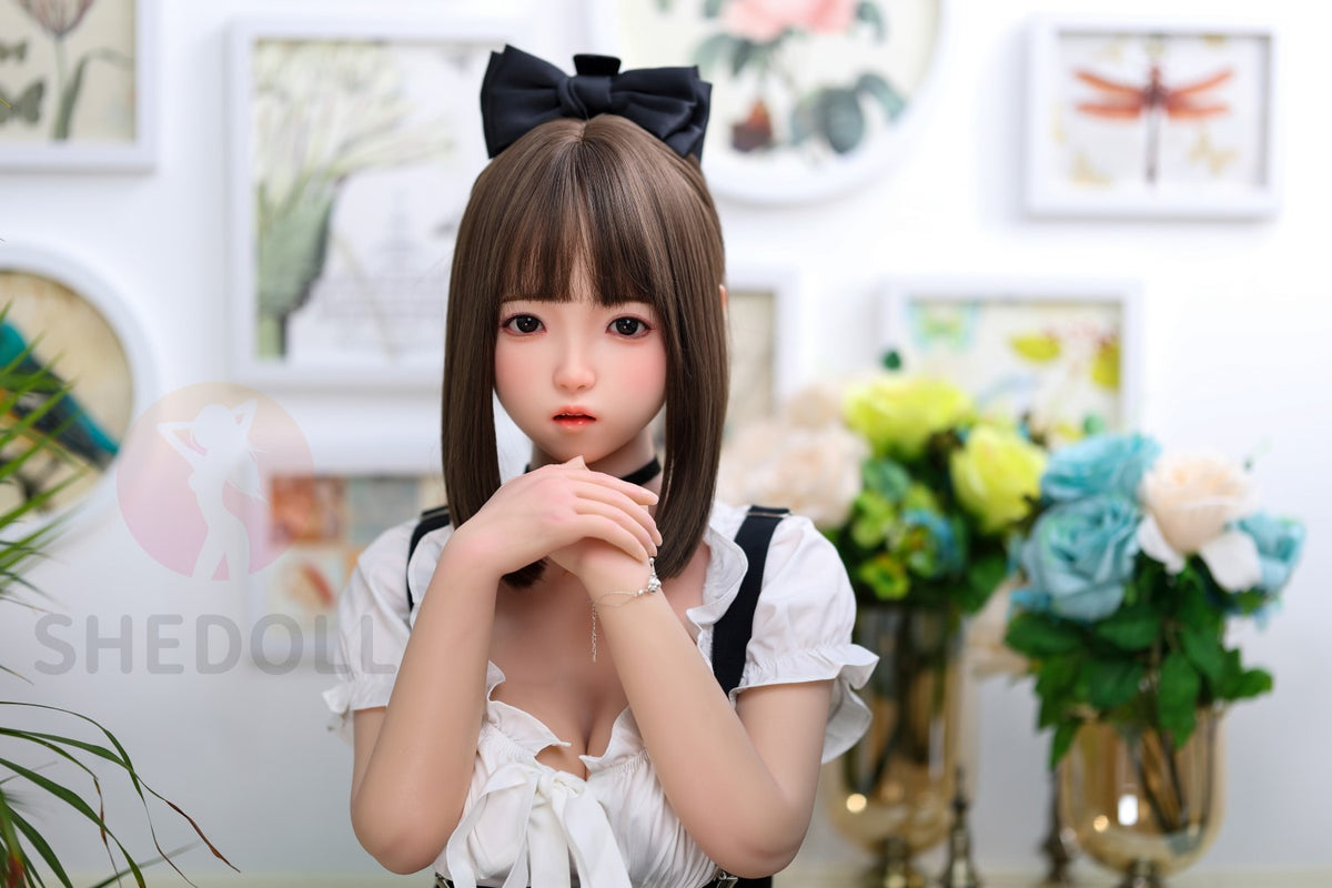 Sukkertøy sexdukke (SHEDOLL 148 cm D-cup #SH029 TPE+Silicon)