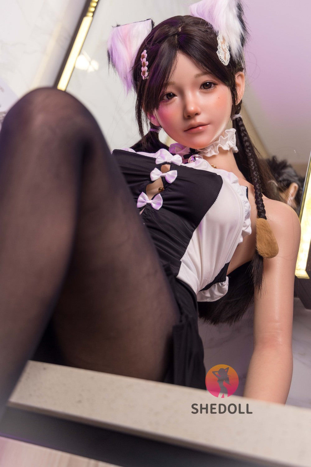 Sylvia sexdukke (SHEDOLL 148 cm D-cup #SH048 Silikon)