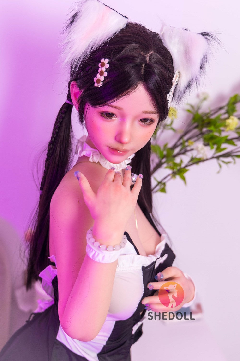 Sylvia sexdukke (SHEDOLL 148 cm D-cup #SH048 Silikon)