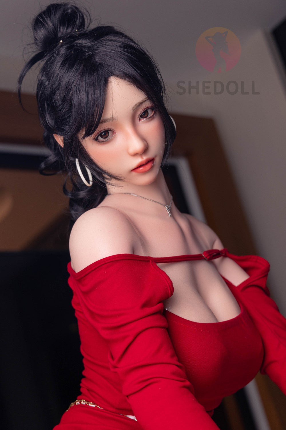 Rose sexdukke (SHEDOLL 165 cm E-cup #SH051 2.0 silikon)