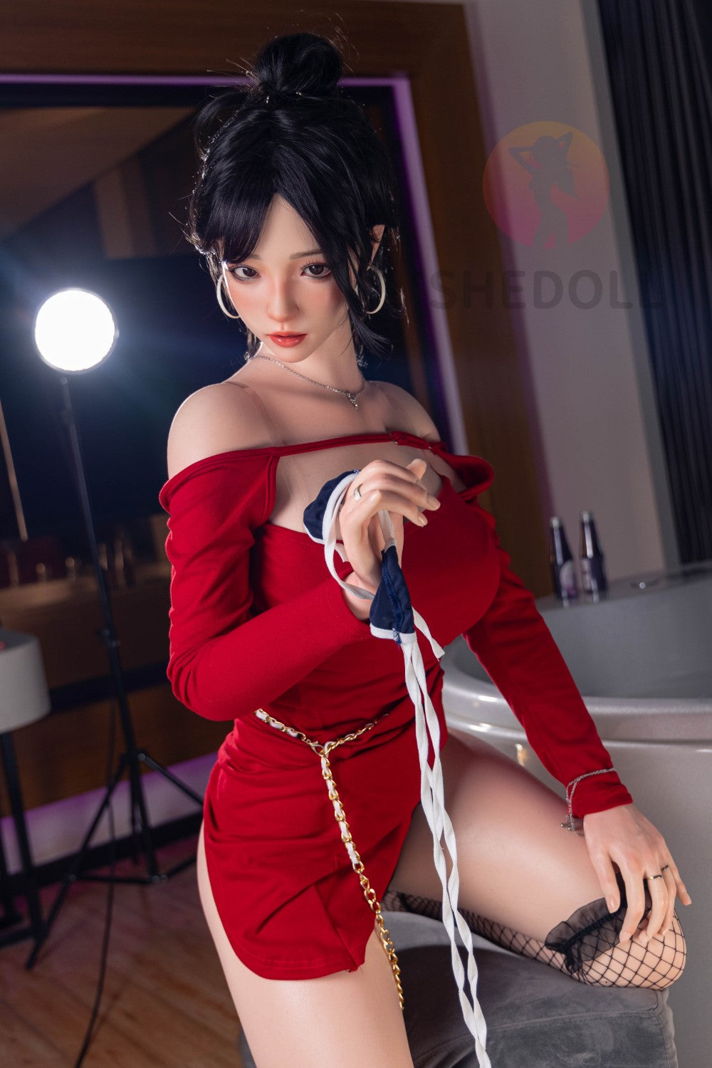 Rose sexdukke (SHEDOLL 165 cm E-cup #SH051 2.0 silikon)