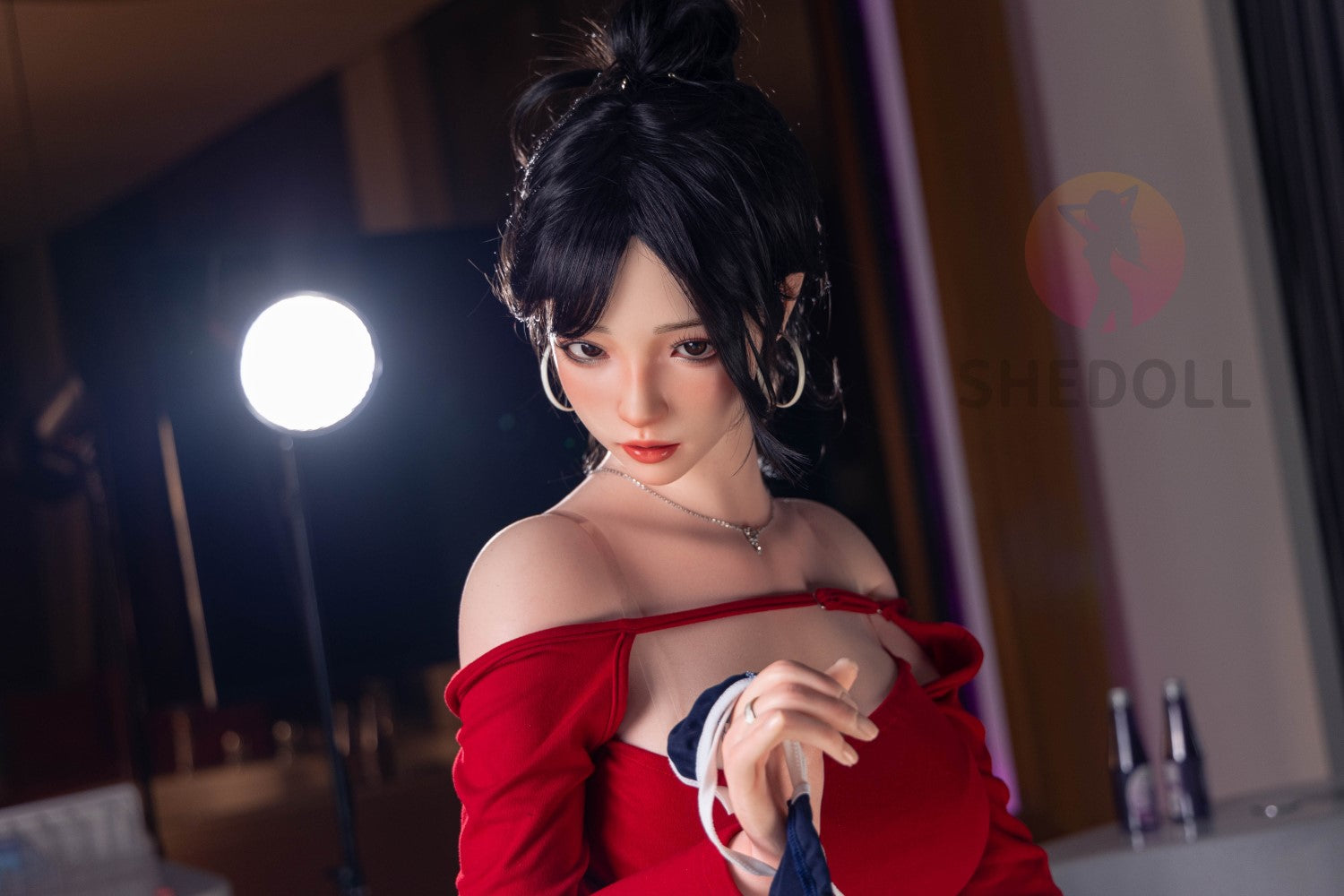 Rose sexdukke (SHEDOLL 165 cm E-cup #SH051 2.0 silikon)