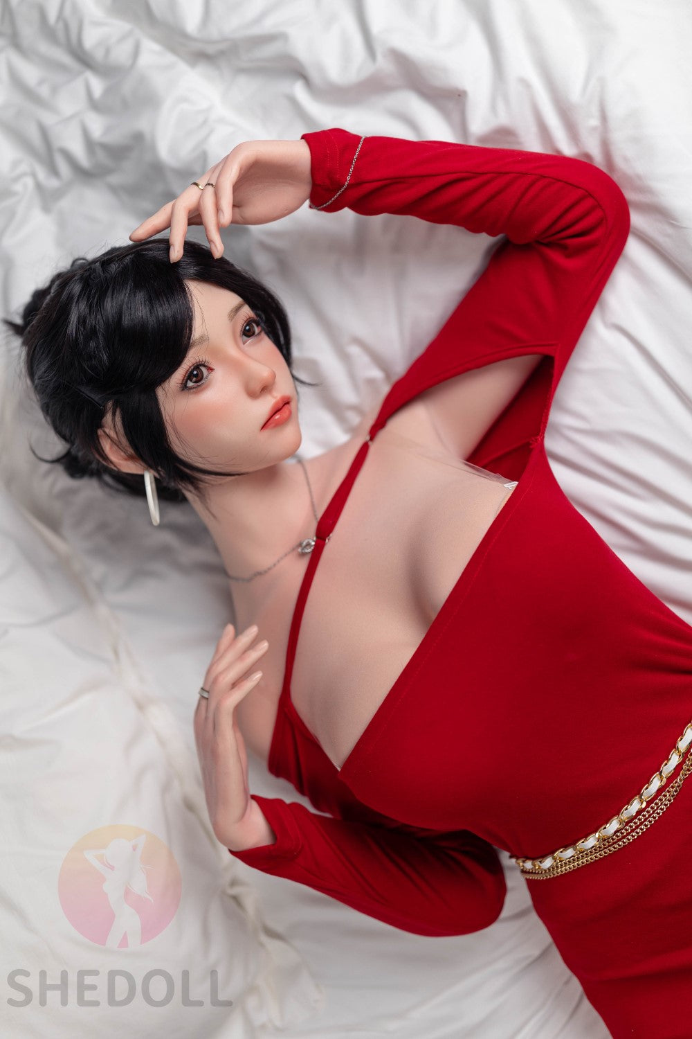 Rose sexdukke (SHEDOLL 165 cm E-cup #SH051 2.0 silikon)