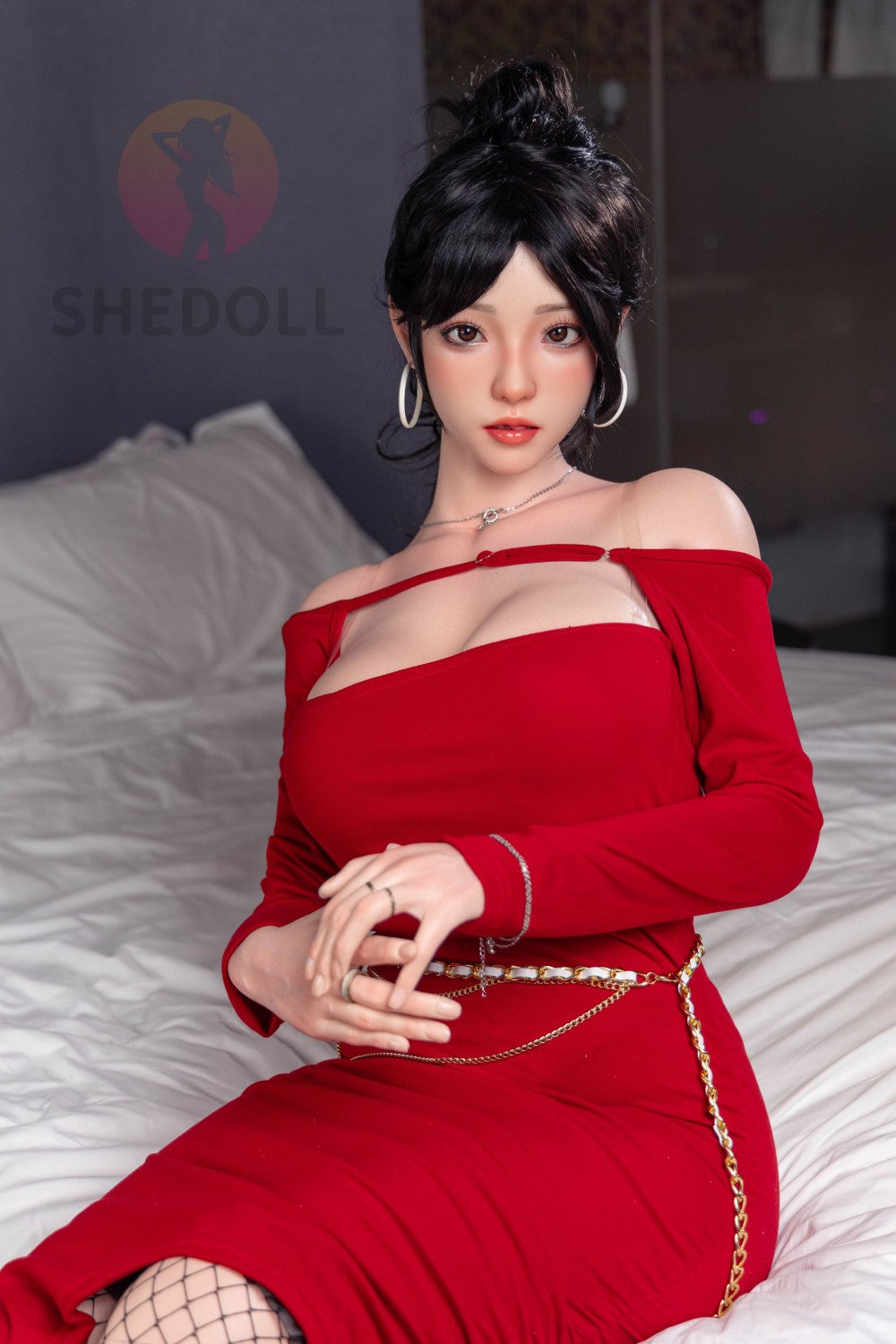 Rose sexdukke (SHEDOLL 165 cm E-cup #SH051 2.0 silikon)