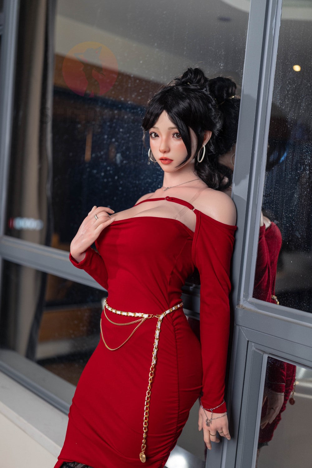 Rose sexdukke (SHEDOLL 165 cm E-cup #SH051 2.0 silikon)