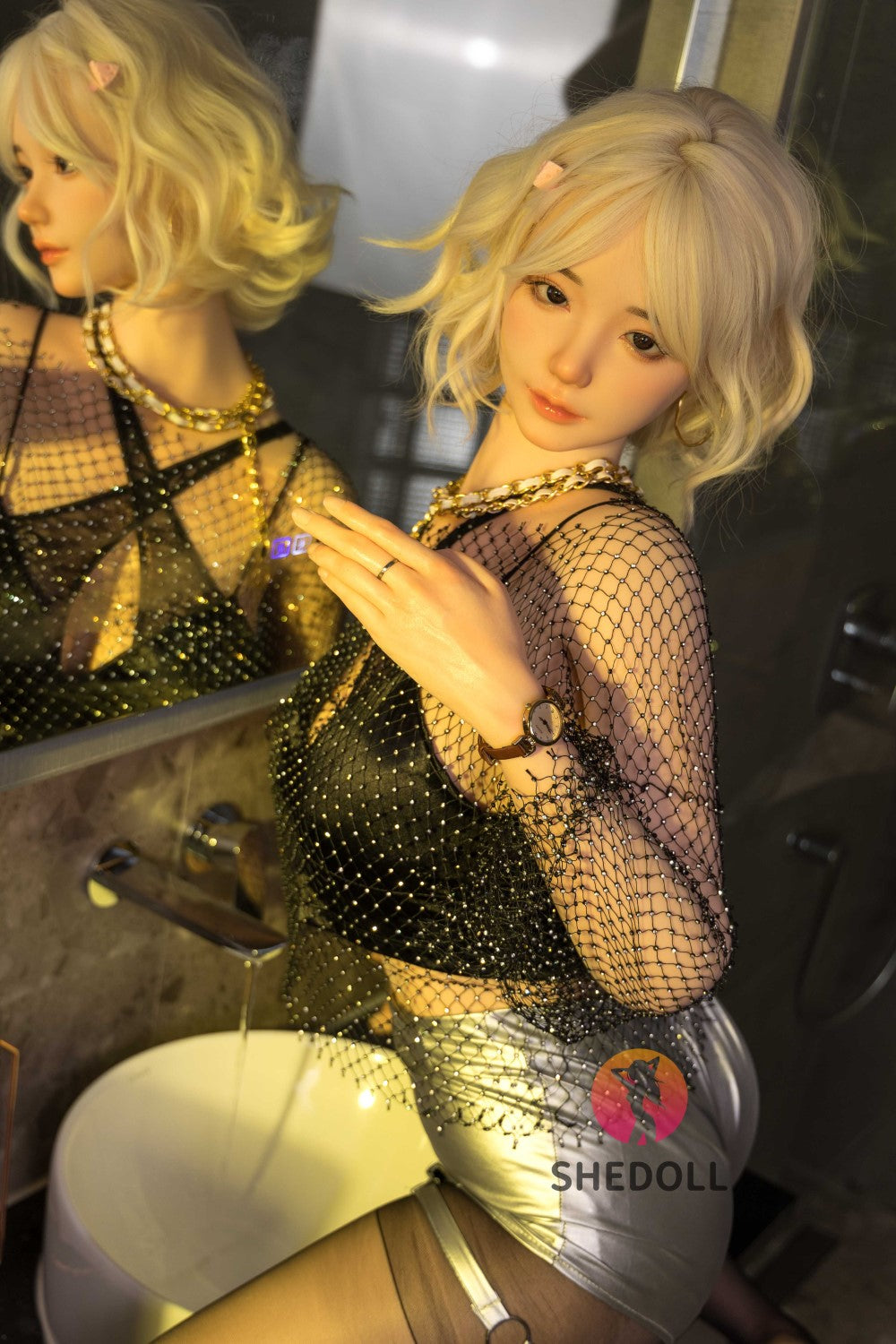 Zara sexdukke (SHEDOLL 165 cm E-cup #SH055 Silikon)