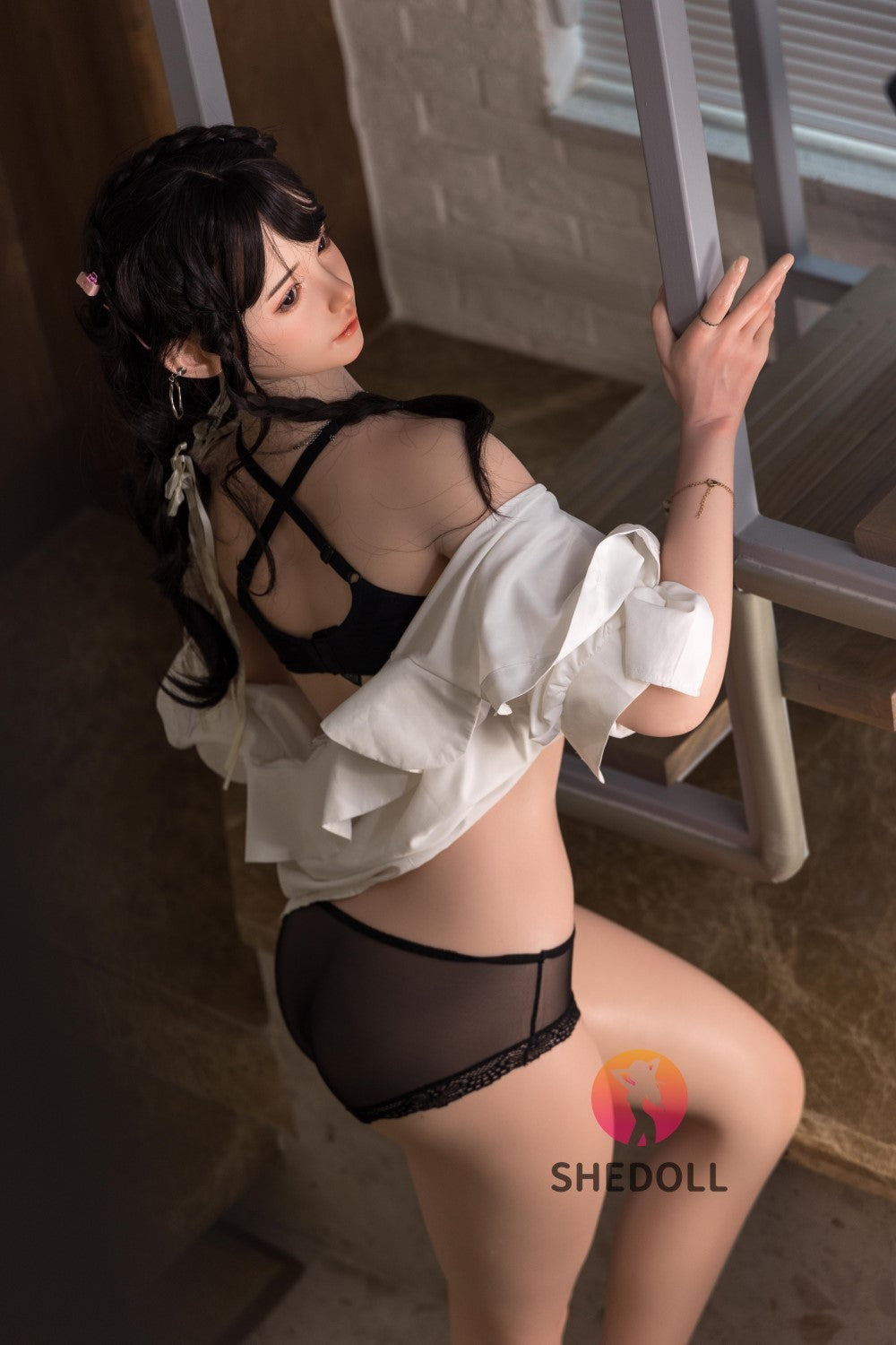 Zara sexdukke (SHEDOLL 165 cm E-cup #SH056 Silikon)