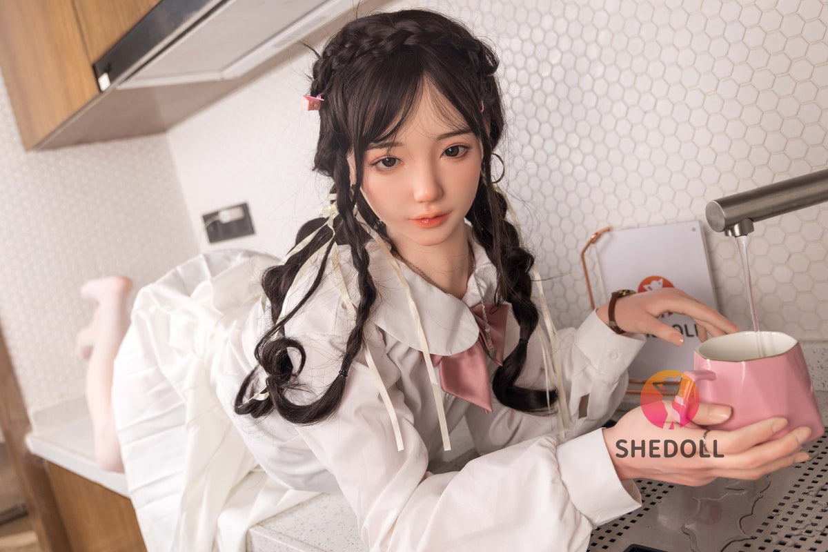 Zara sexdukke (SHEDOLL 165 cm E-cup #SH057 Silikon)