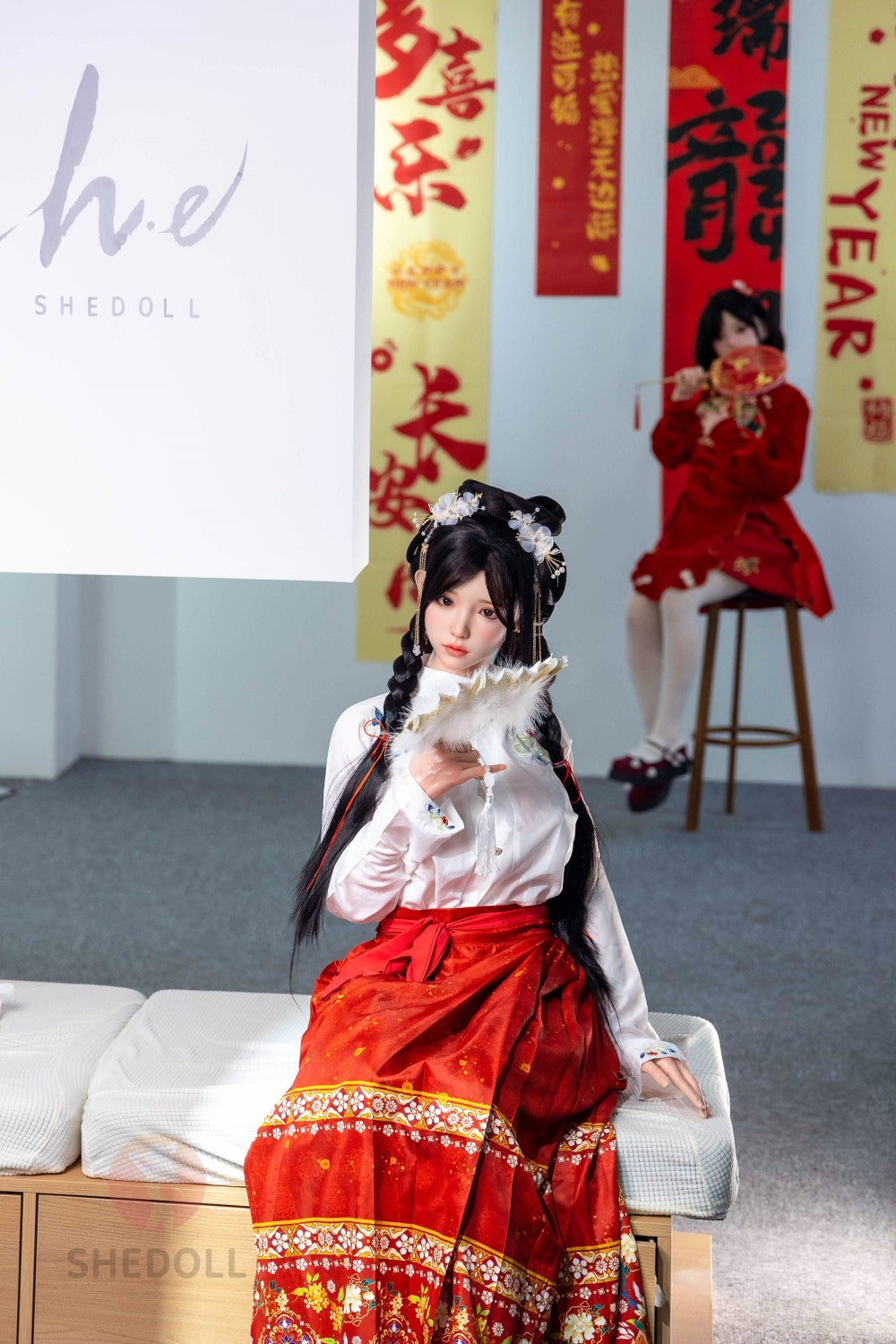 Cheryl sexdukke (SHEDOLL 165 cm E-cup #SH063 Silikon)