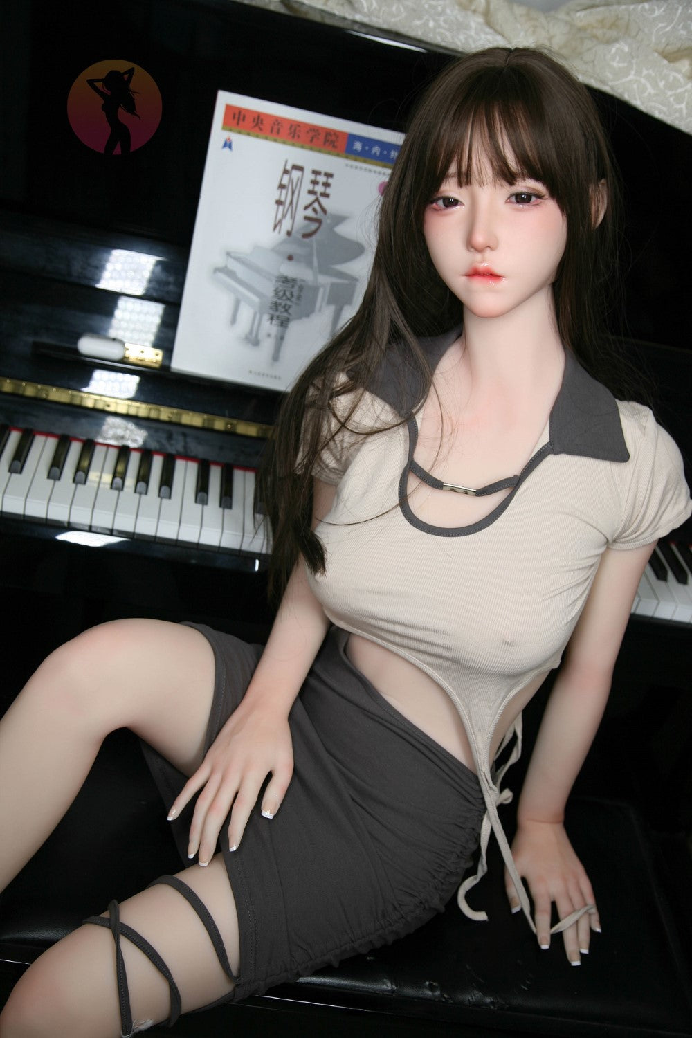 Chole sexdukke (SHEDOLL 158cm C-cup #SH070 TPE+silikon)