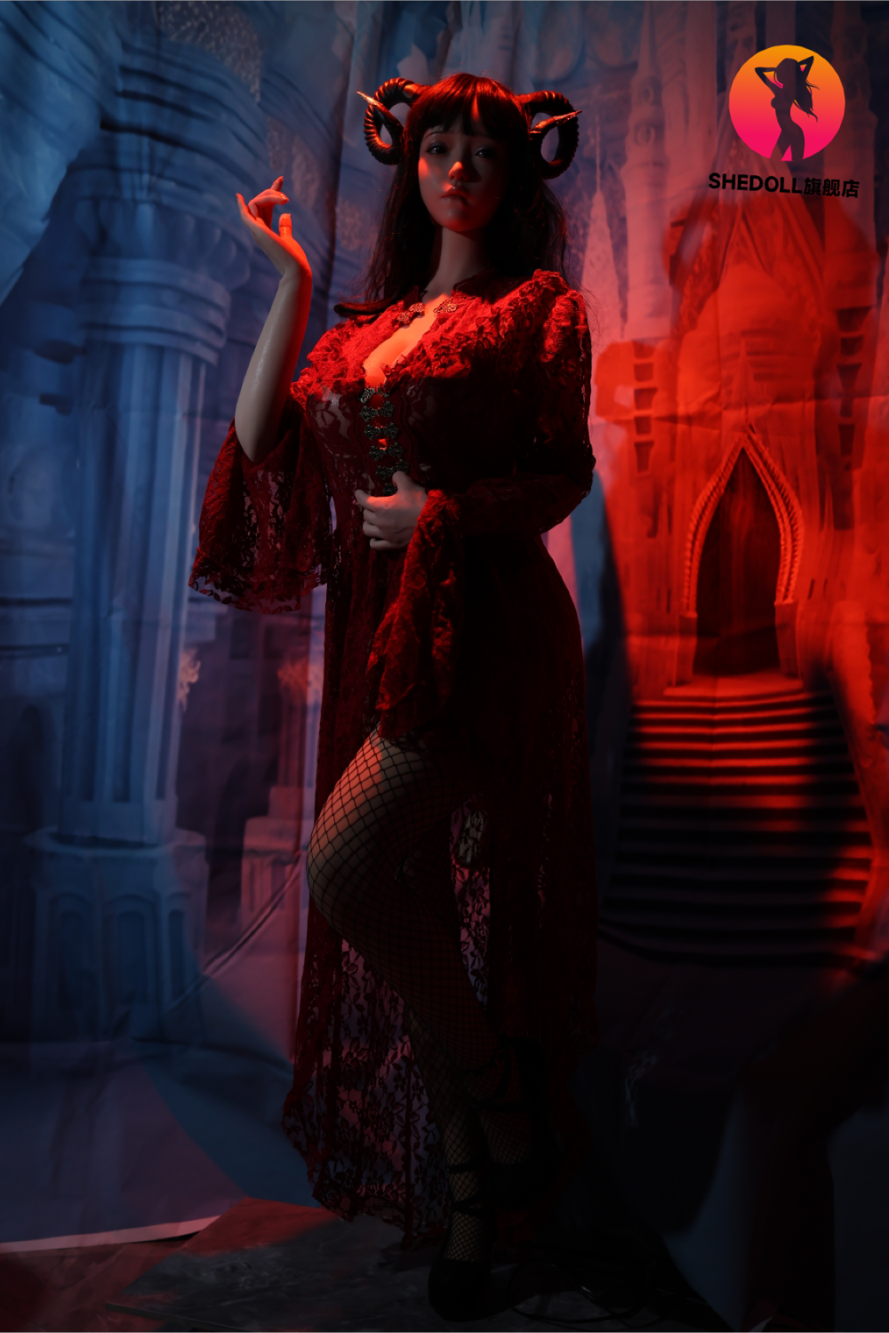 Chole sexdukke (SHEDOLL 163 cm H-cup #SH071 Silikon)