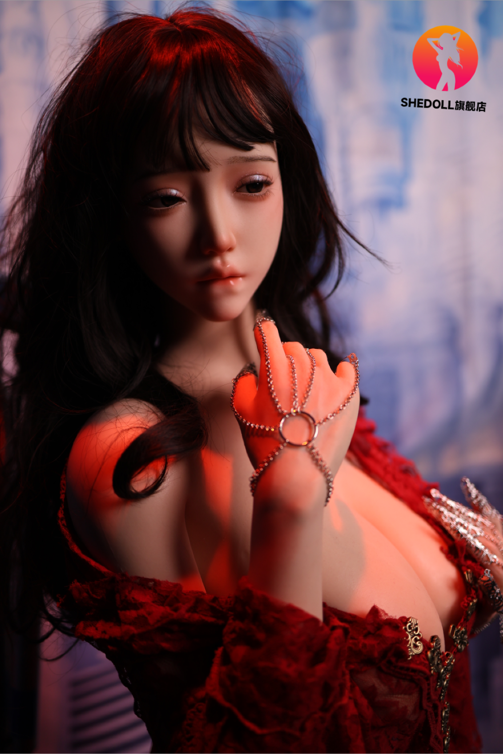 Chole sexdukke (SHEDOLL 163 cm H-cup #SH071 Silikon)