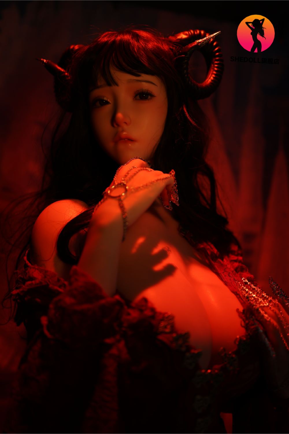 Chole sexdukke (SHEDOLL 163 cm H-cup #SH071 Silikon)