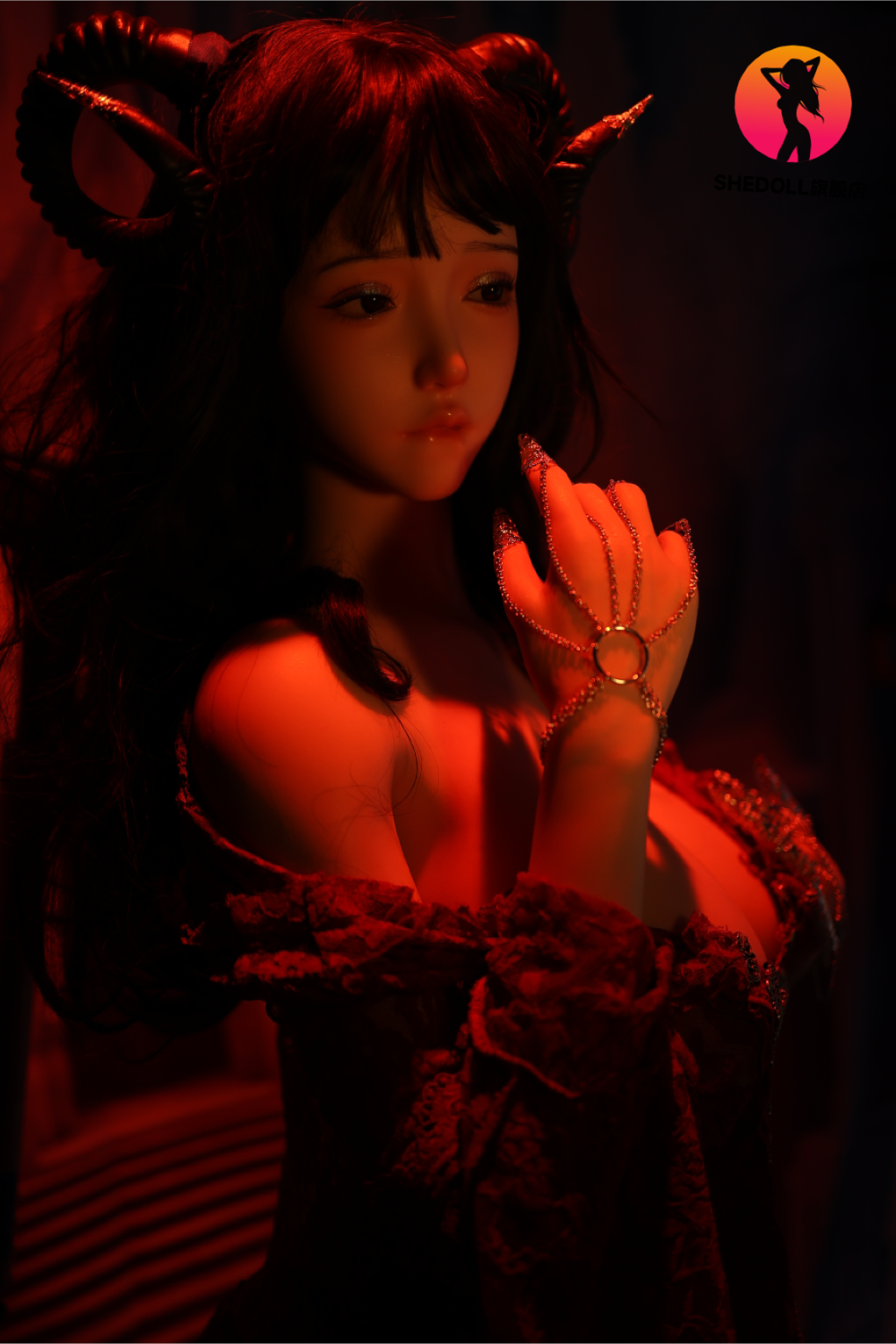 Chole sexdukke (SHEDOLL 163 cm H-cup #SH071 Silikon)