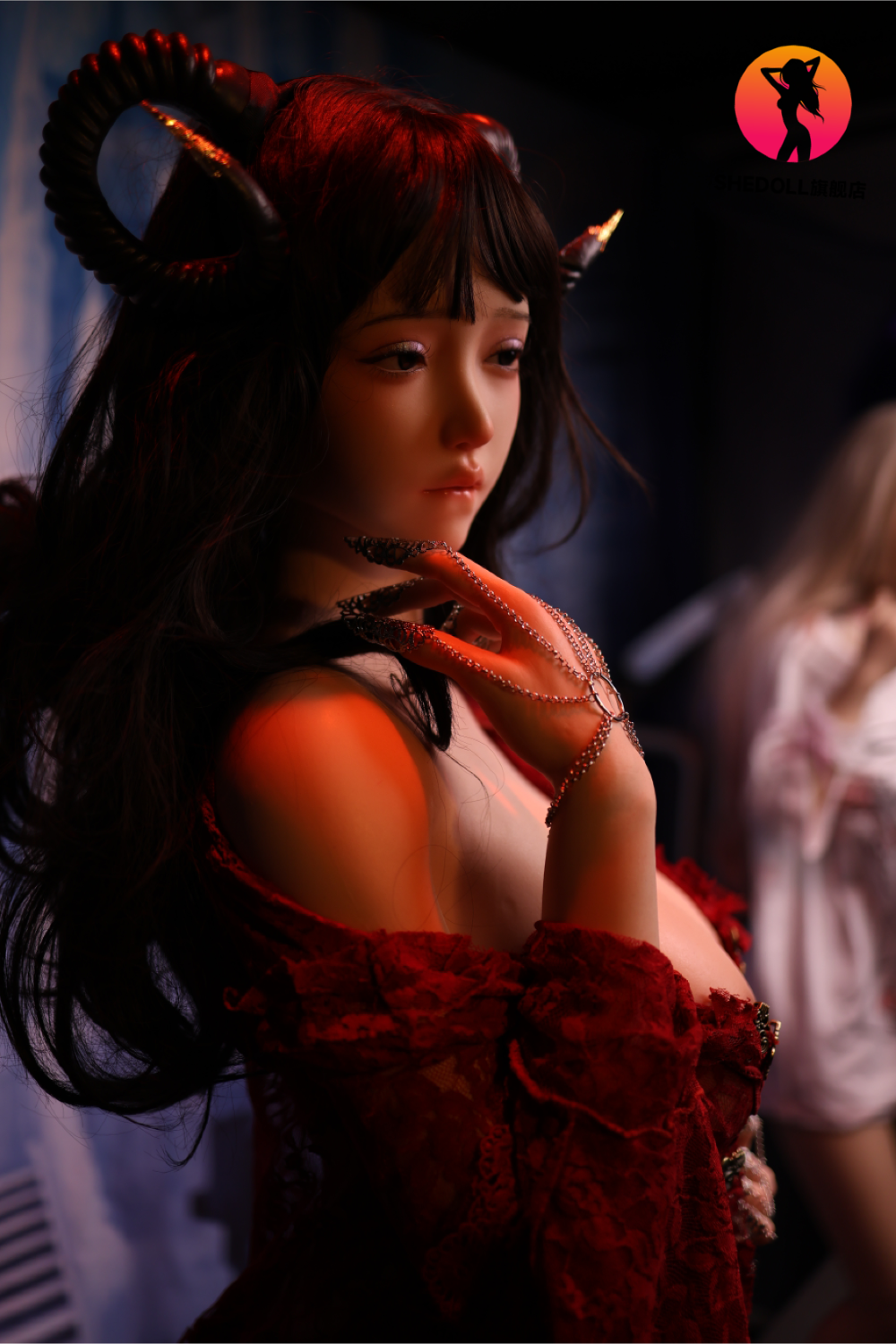 Chole sexdukke (SHEDOLL 163 cm H-cup #SH071 Silikon)