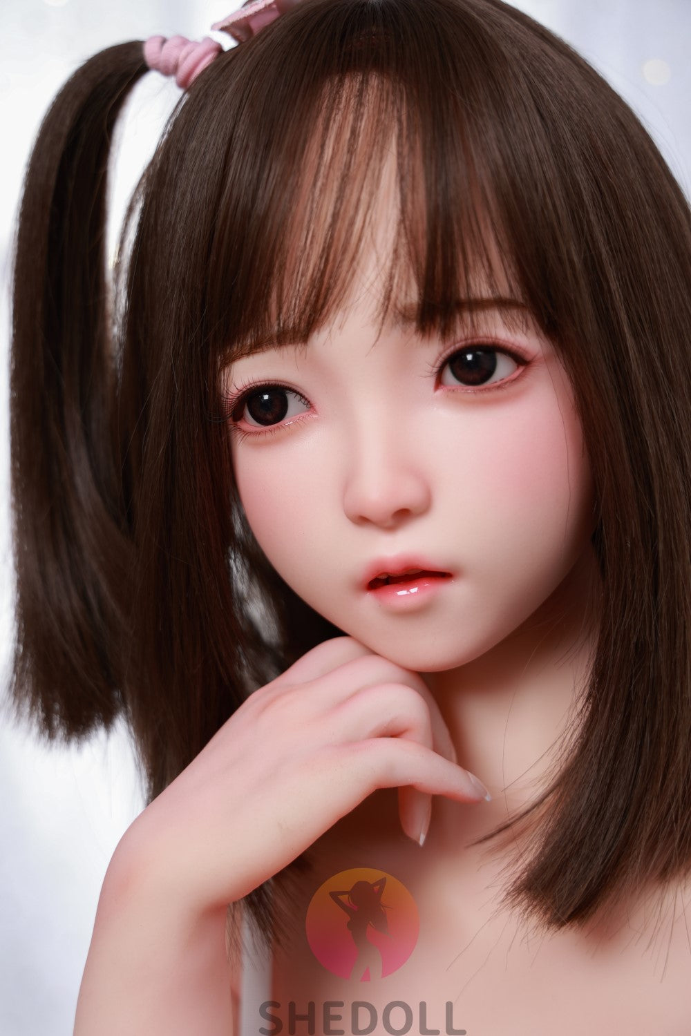 Sukkertøy sexdukke (SHEDOLL 148 cm D-cup #SH077 2.0 TPE+silikon)