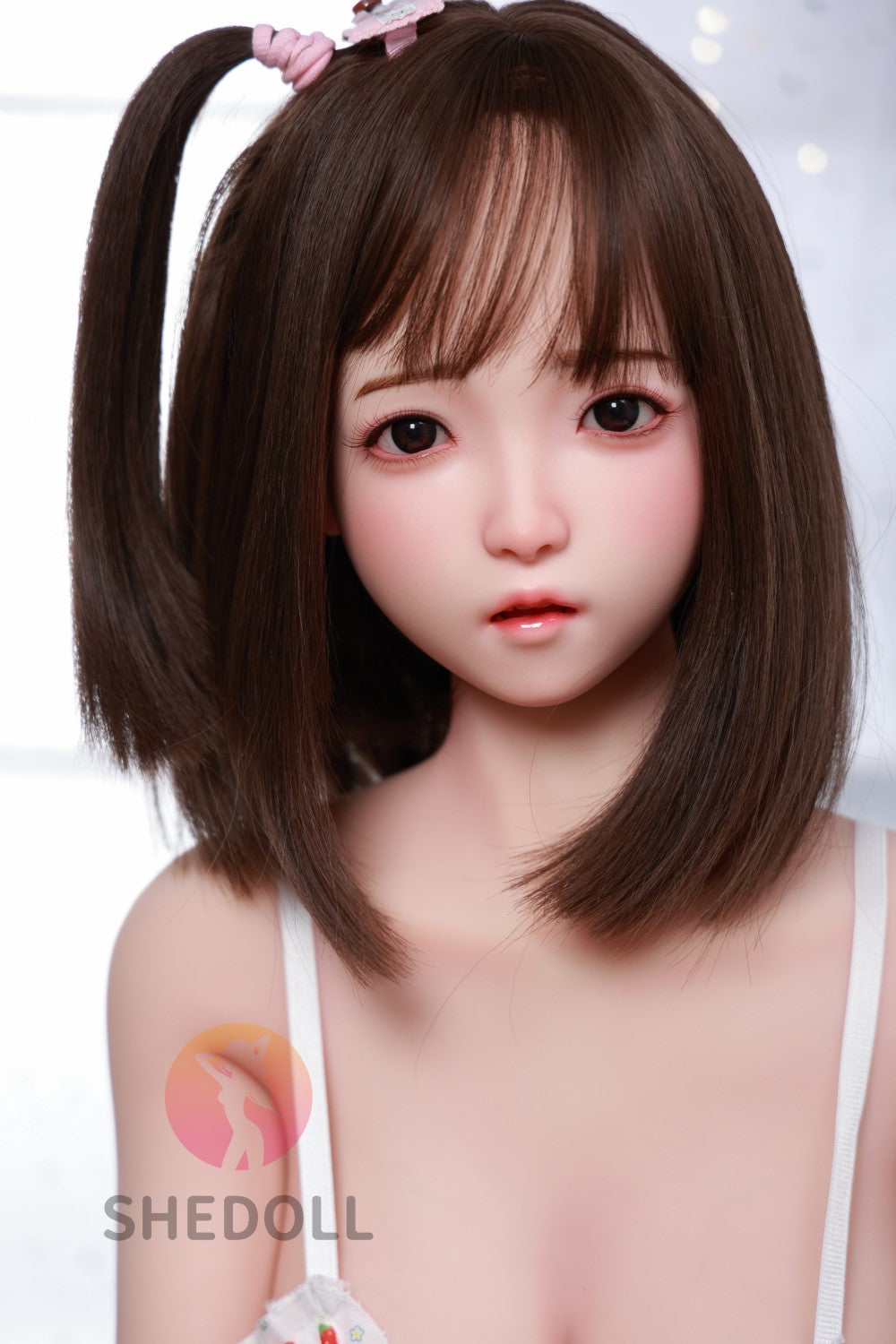 Sukkertøy sexdukke (SHEDOLL 148 cm D-cup #SH077 2.0 TPE+silikon)