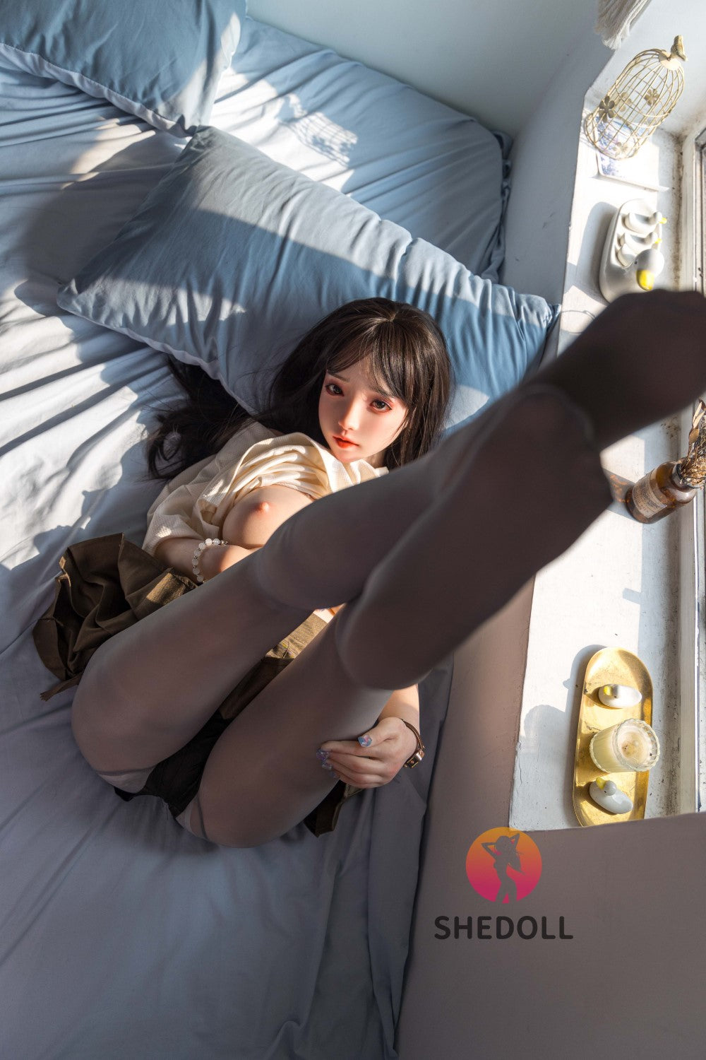 Roy sexdukke (SHEDOLL 148 cm D-cup #SH078 2.0 silikon)