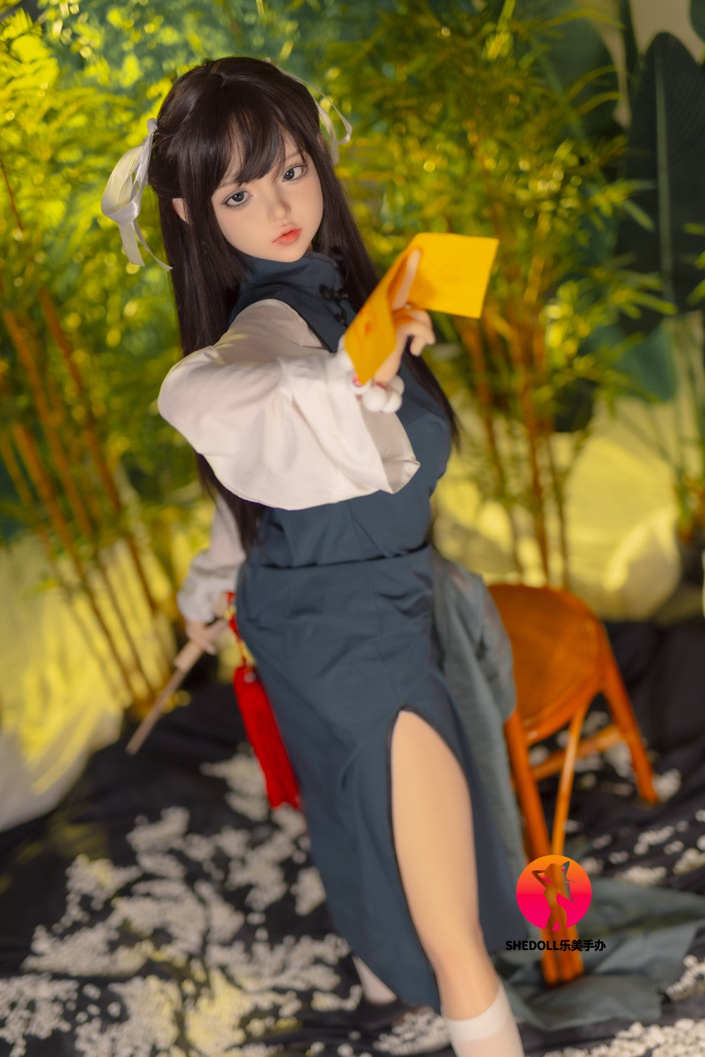 Dora sexdukke (SHEDOLL 148 cm D-cup #SH086 2.0 silikon)