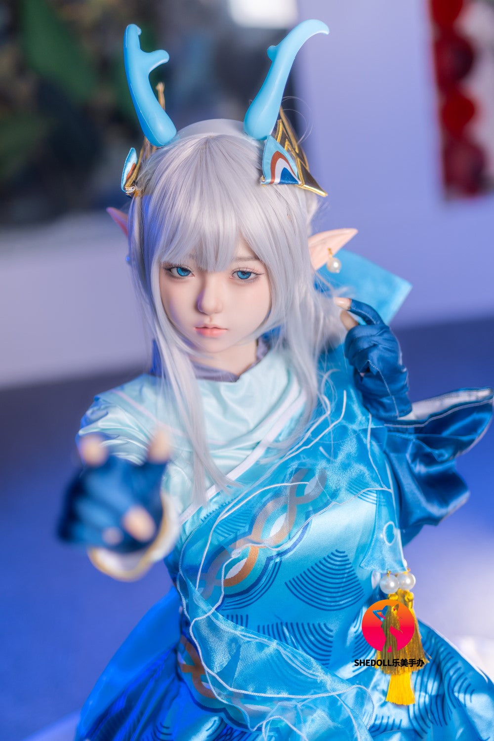 Aileen sexdukke (SHEDOLL 148 cm D-cup #SH087 2.0 silikon)