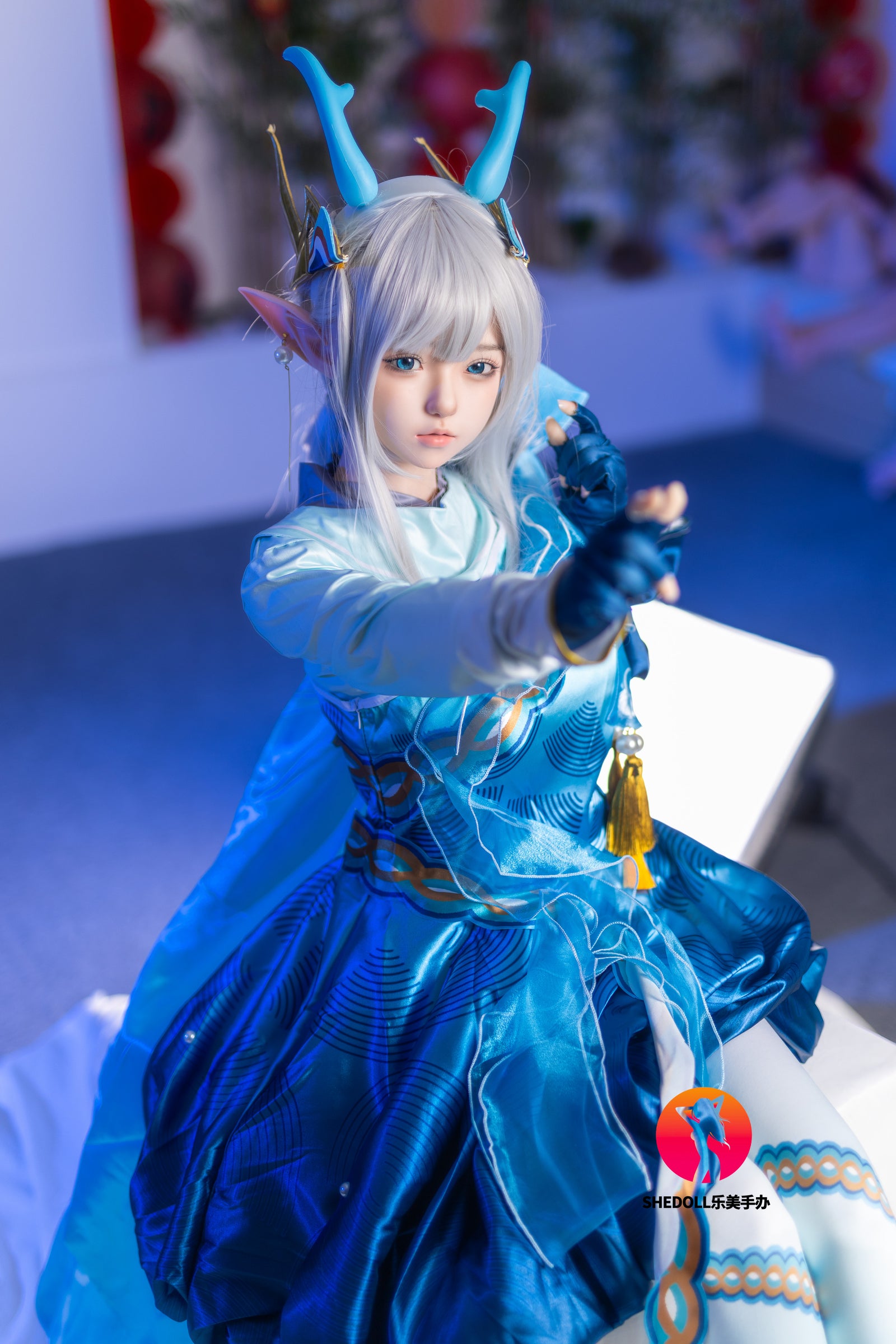 Aileen sexdukke (SHEDOLL 148 cm D-cup #SH087 2.0 silikon)