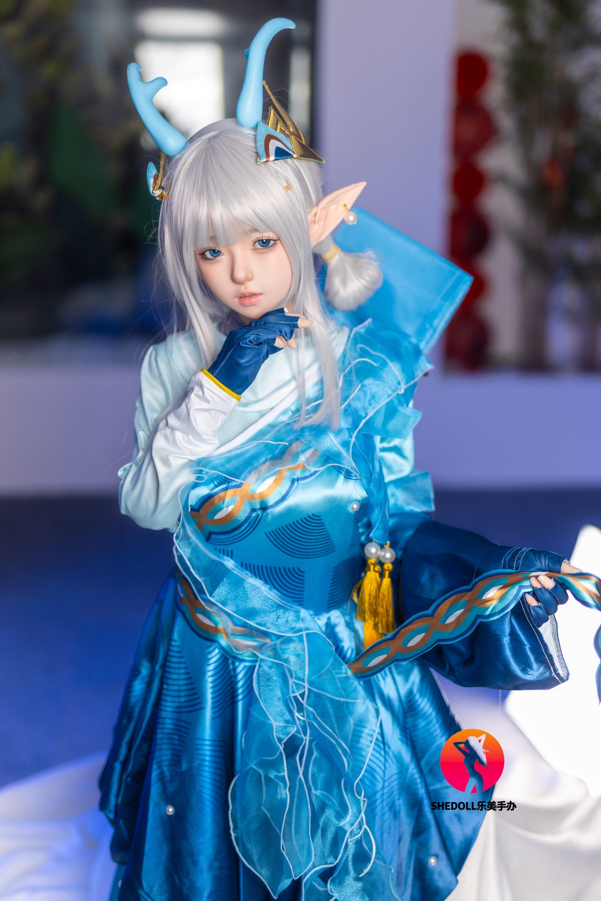 Aileen sexdukke (SHEDOLL 148 cm D-cup #SH087 2.0 silikon)