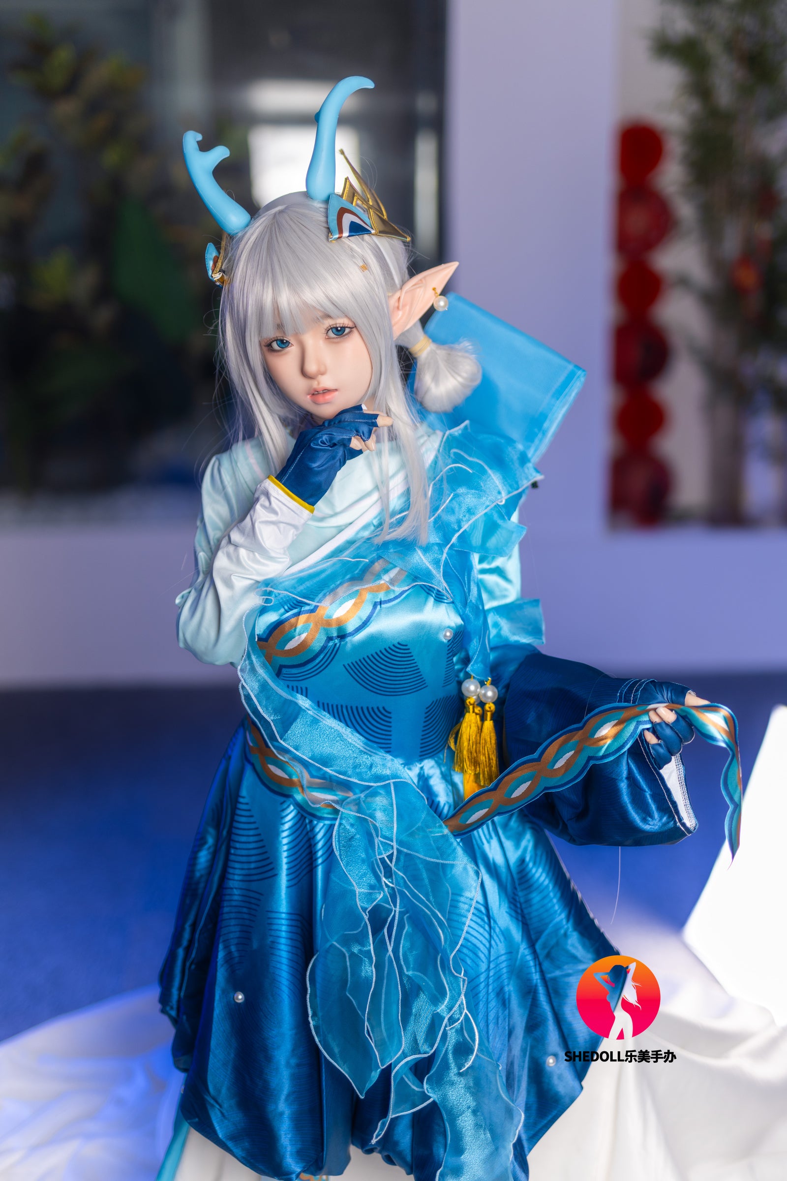 Aileen sexdukke (SHEDOLL 148 cm D-cup #SH087 2.0 silikon)