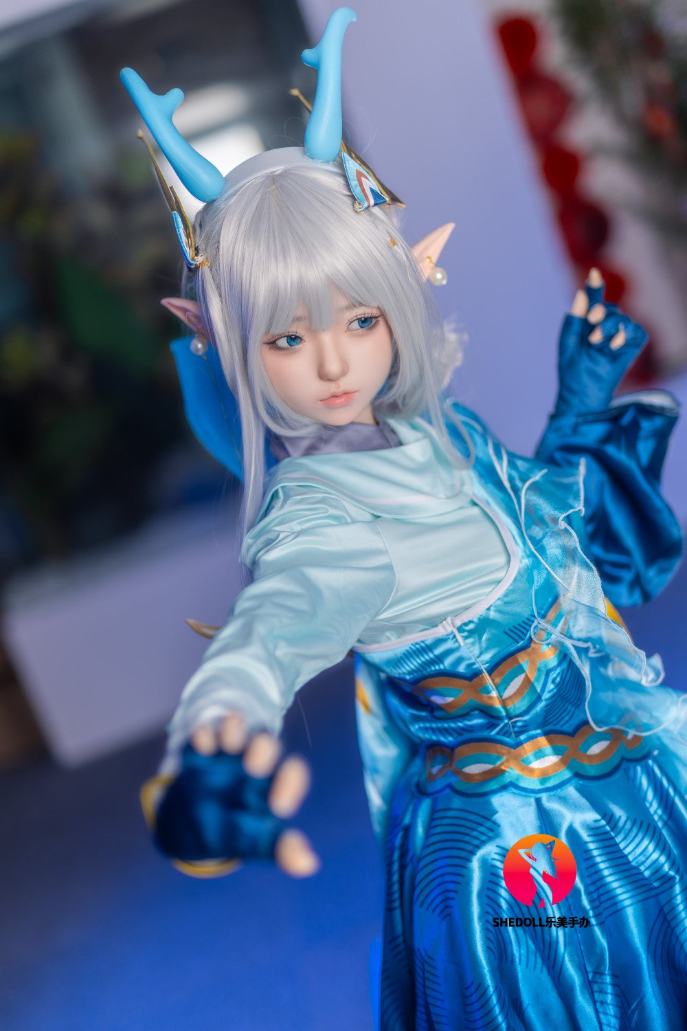 Aileen sexdukke (SHEDOLL 148 cm D-cup #SH087 2.0 silikon)