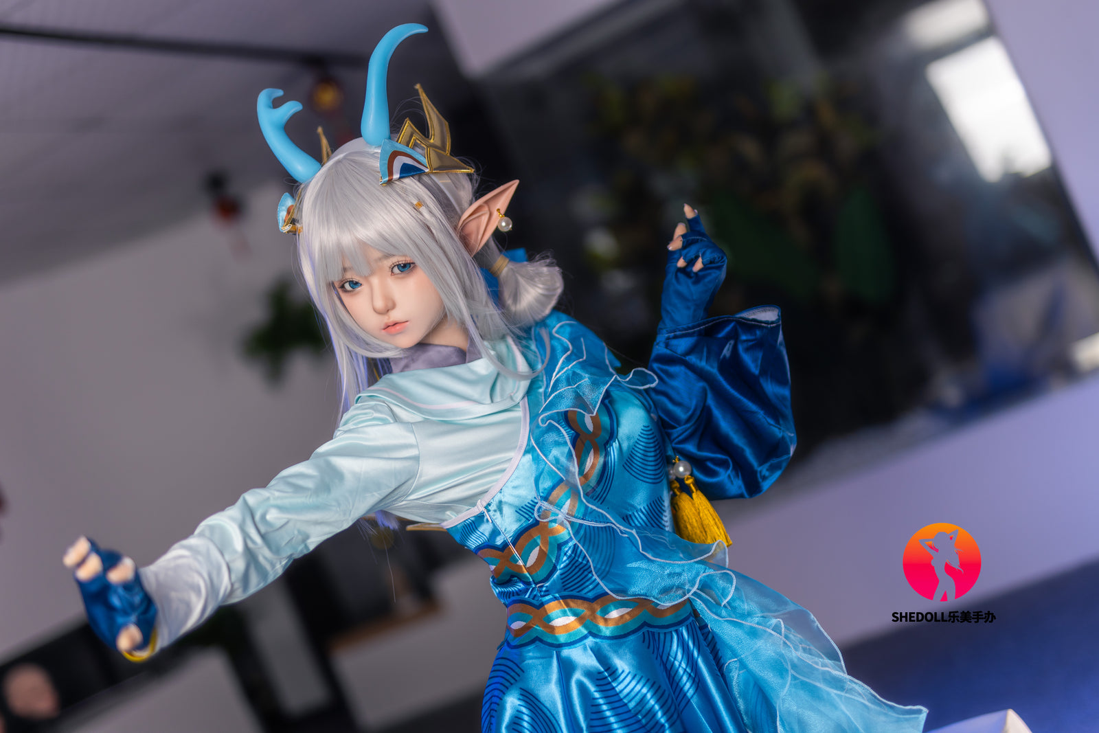 Aileen sexdukke (SHEDOLL 148 cm D-cup #SH087 2.0 silikon)