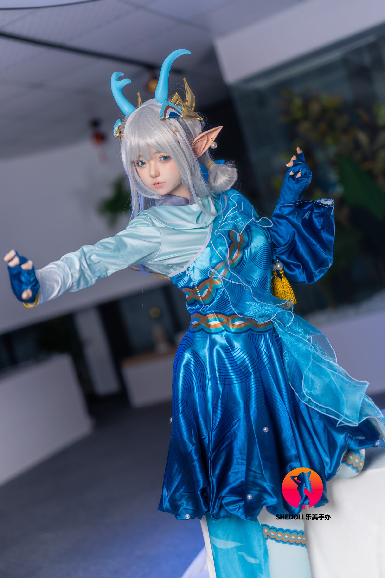 Aileen sexdukke (SHEDOLL 148 cm D-cup #SH087 2.0 silikon)