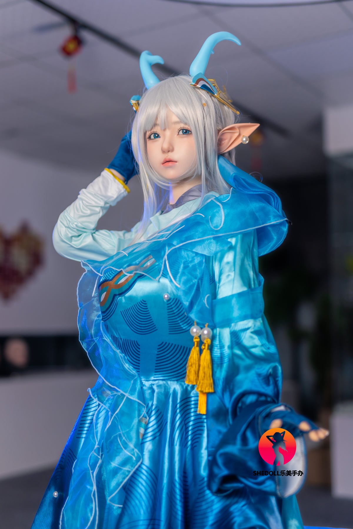 Aileen sexdukke (SHEDOLL 148 cm D-cup #SH087 2.0 silikon)