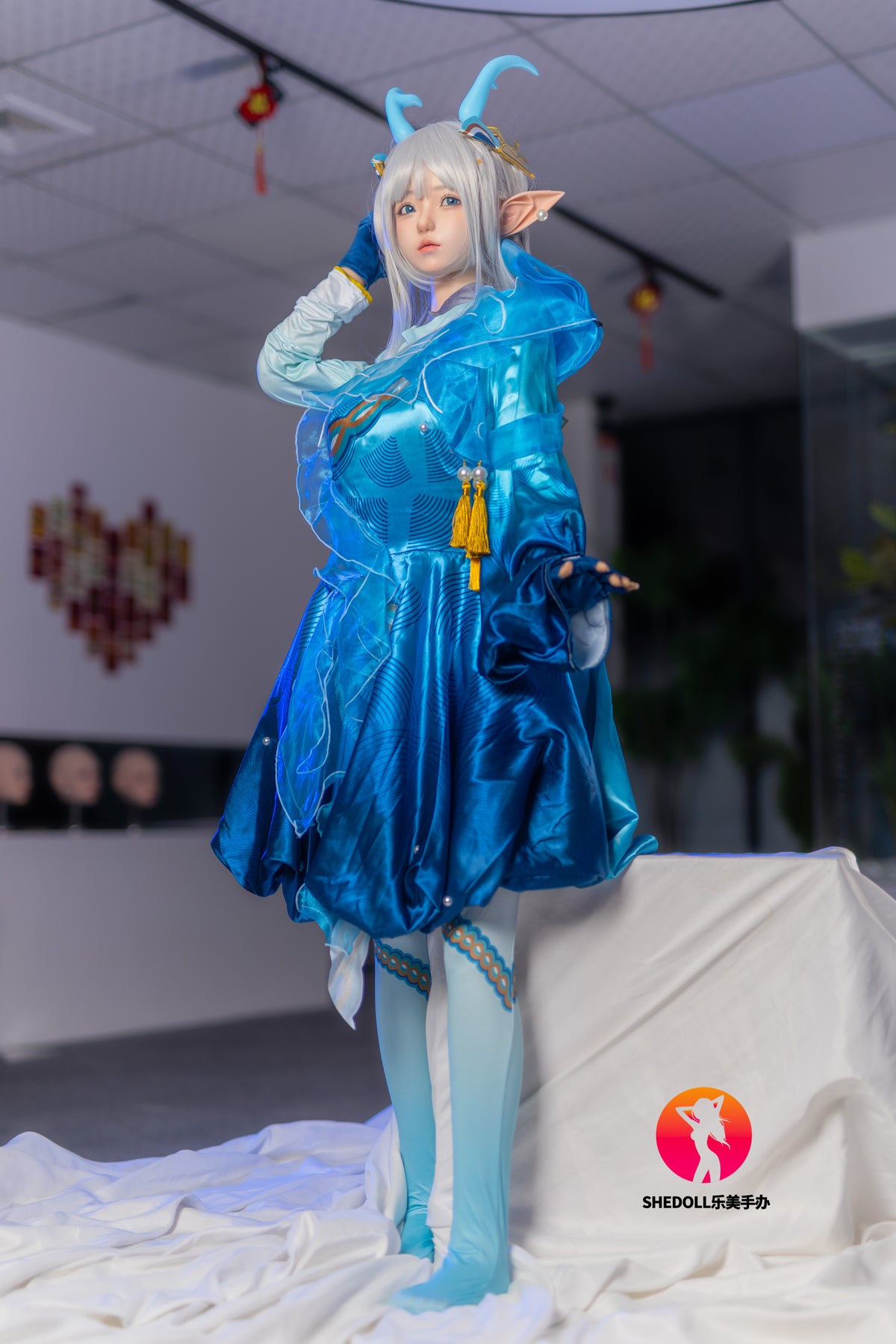 Aileen sexdukke (SHEDOLL 148 cm D-cup #SH087 2.0 silikon)